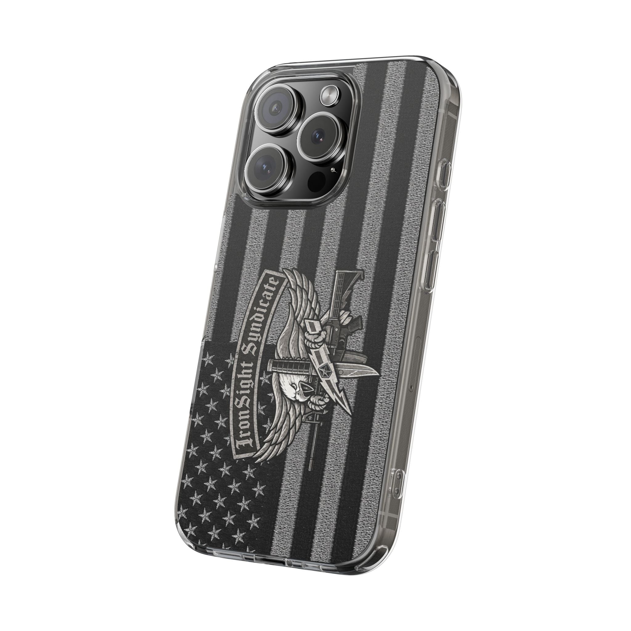SWAT Eagle Clear Impact-Resistant Phone Case - i | Ironsight Syndicate