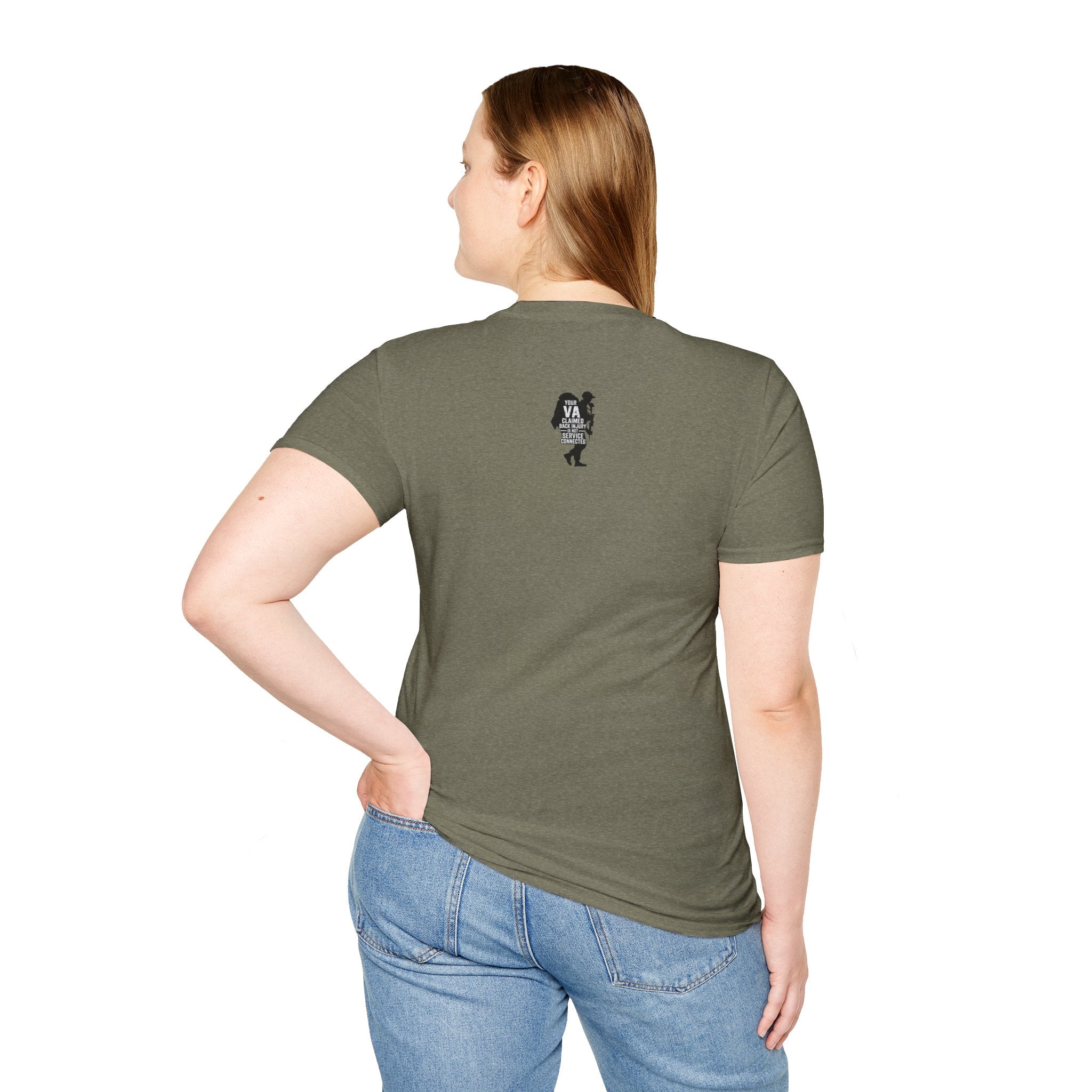VA Claim Denied Graphic Front T-Shirt