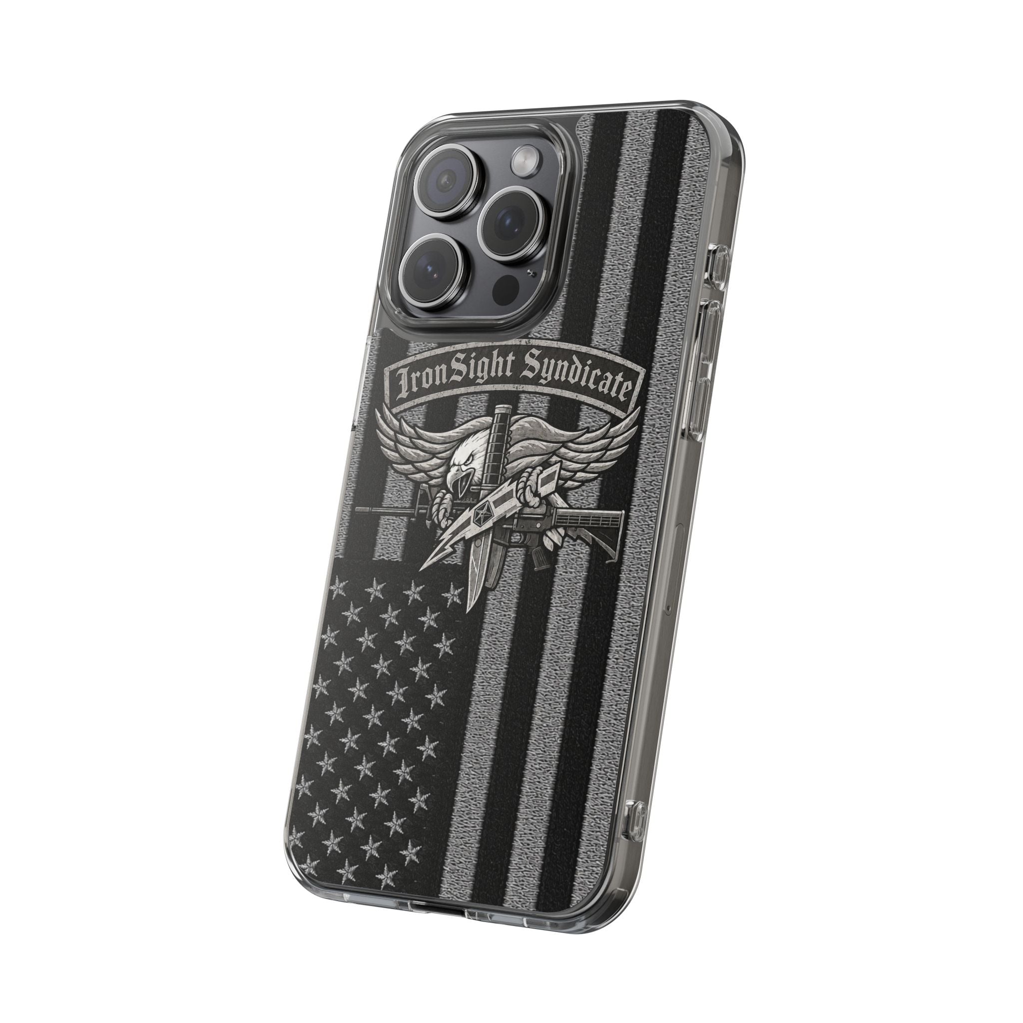 SWAT Eagle Clear Impact-Resistant Phone Case