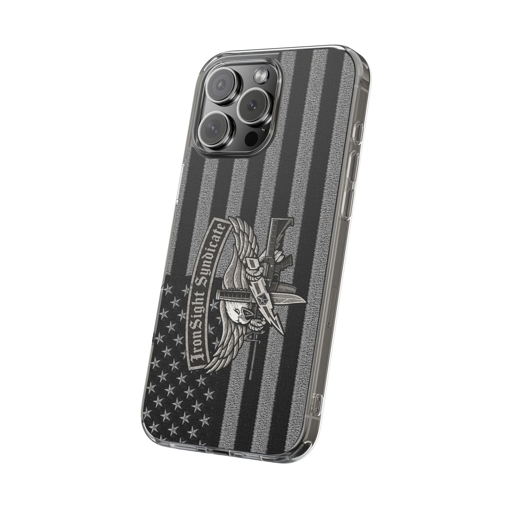 SWAT Eagle Clear Impact-Resistant Phone Case - i | Ironsight Syndicate