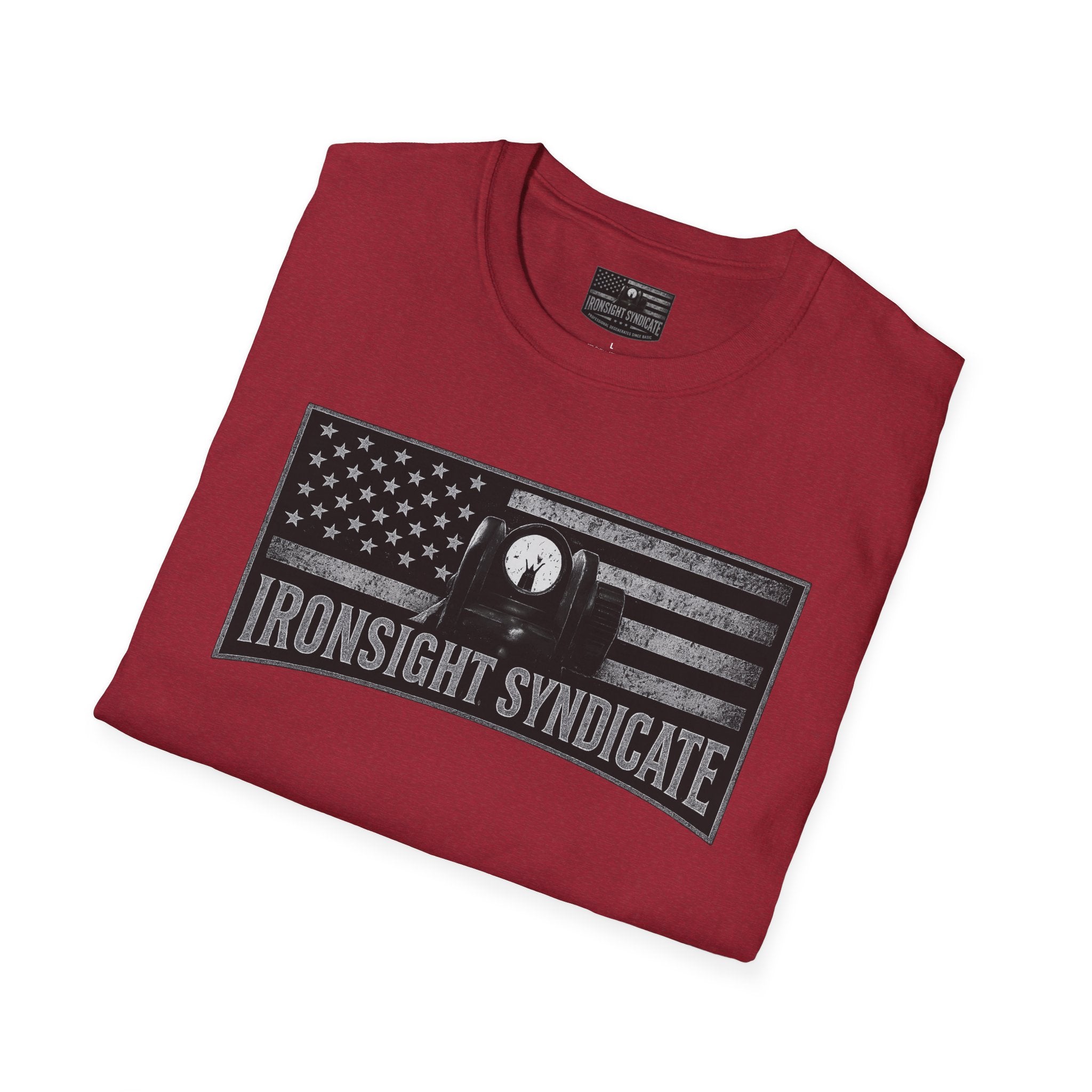 Send it 240B Gunner T-Shirt | Patriotic Military Graphic Tee for Veterans & Patriots, Adult (13 and up), unisex