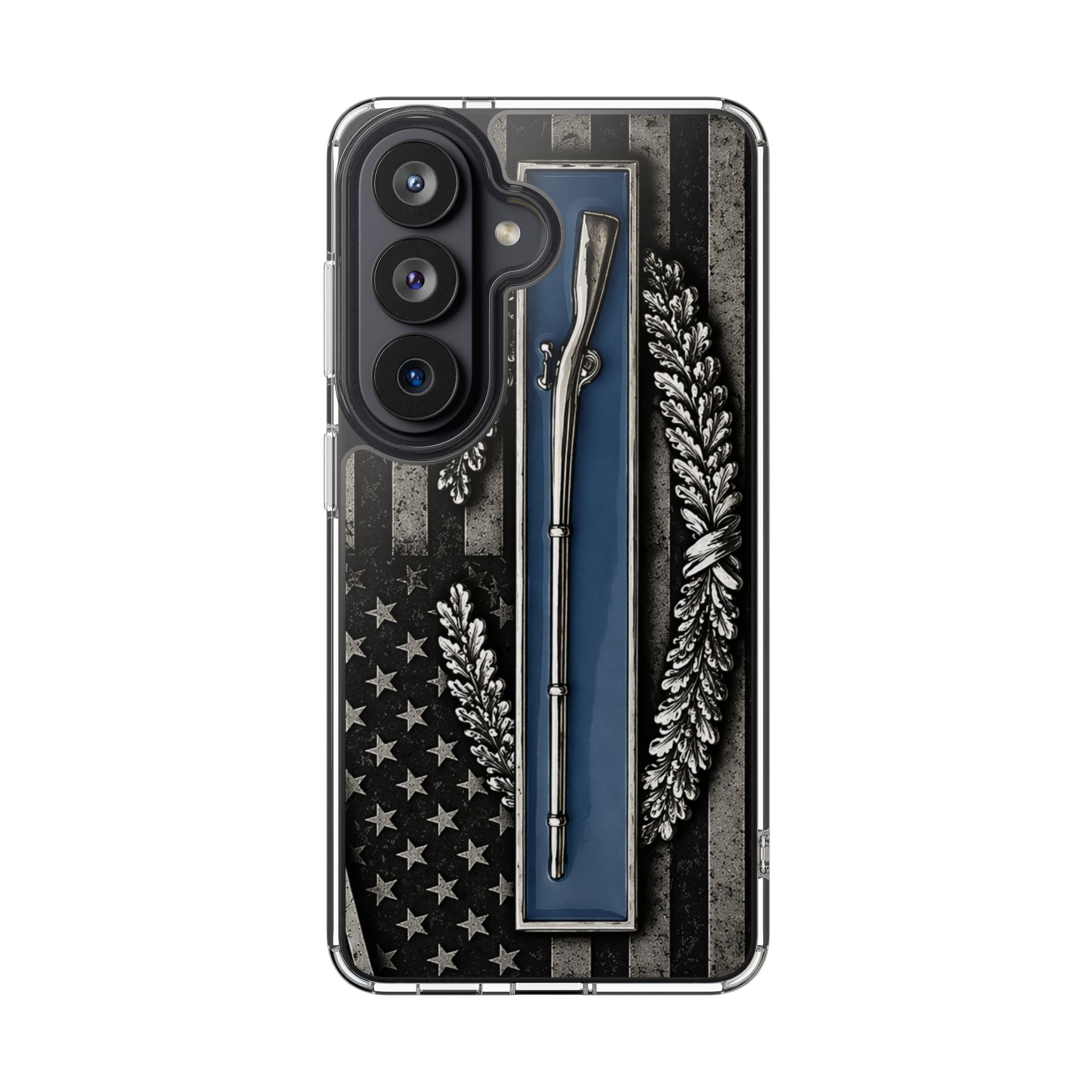 Combat Infantryman Badge Clear Impact-Resistant Phone Case