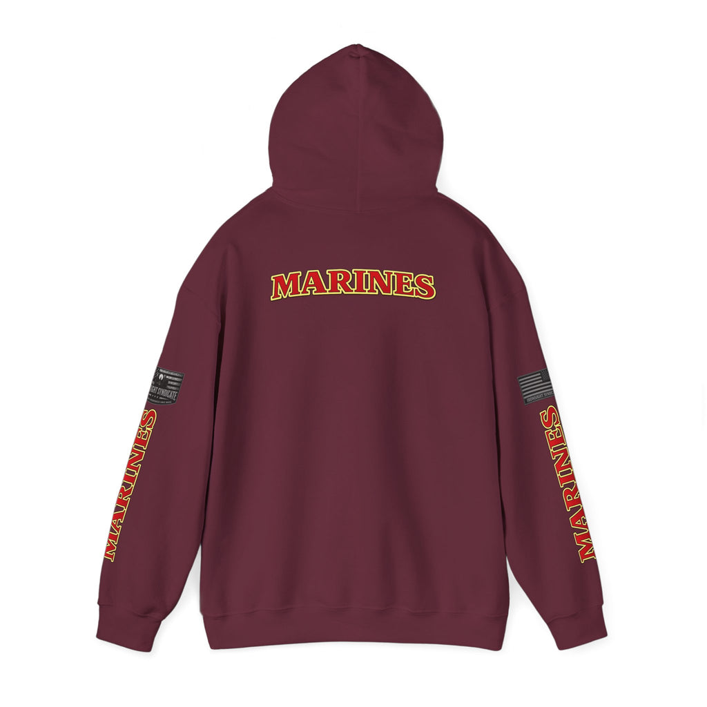 Devil Dog, Teufel Hunden Marine Corps Hooded Sweatshirt