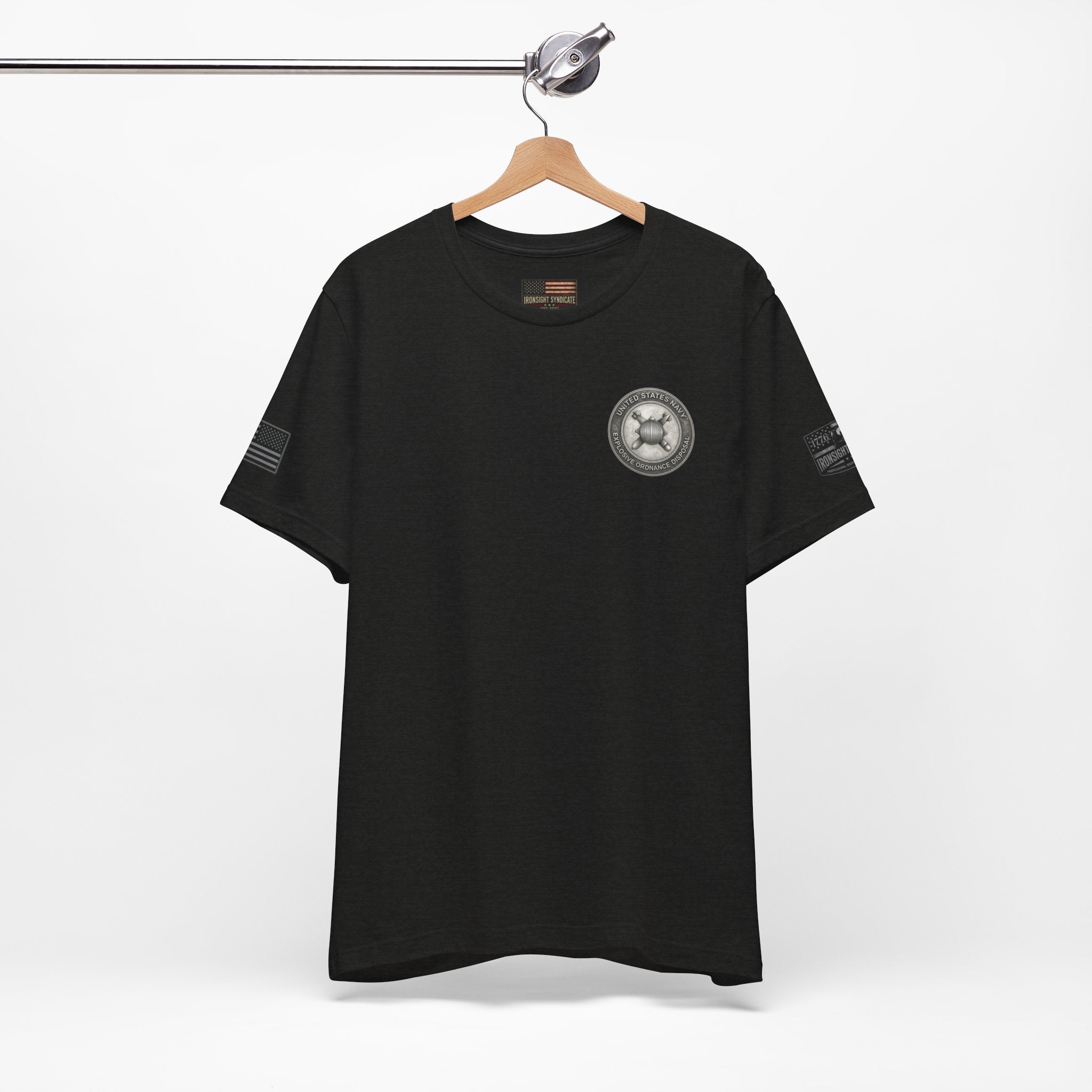 US Navy Master EOD Tech T-Shirt | Patriotic Tee for Veterans, Adult (13 and up), unisex