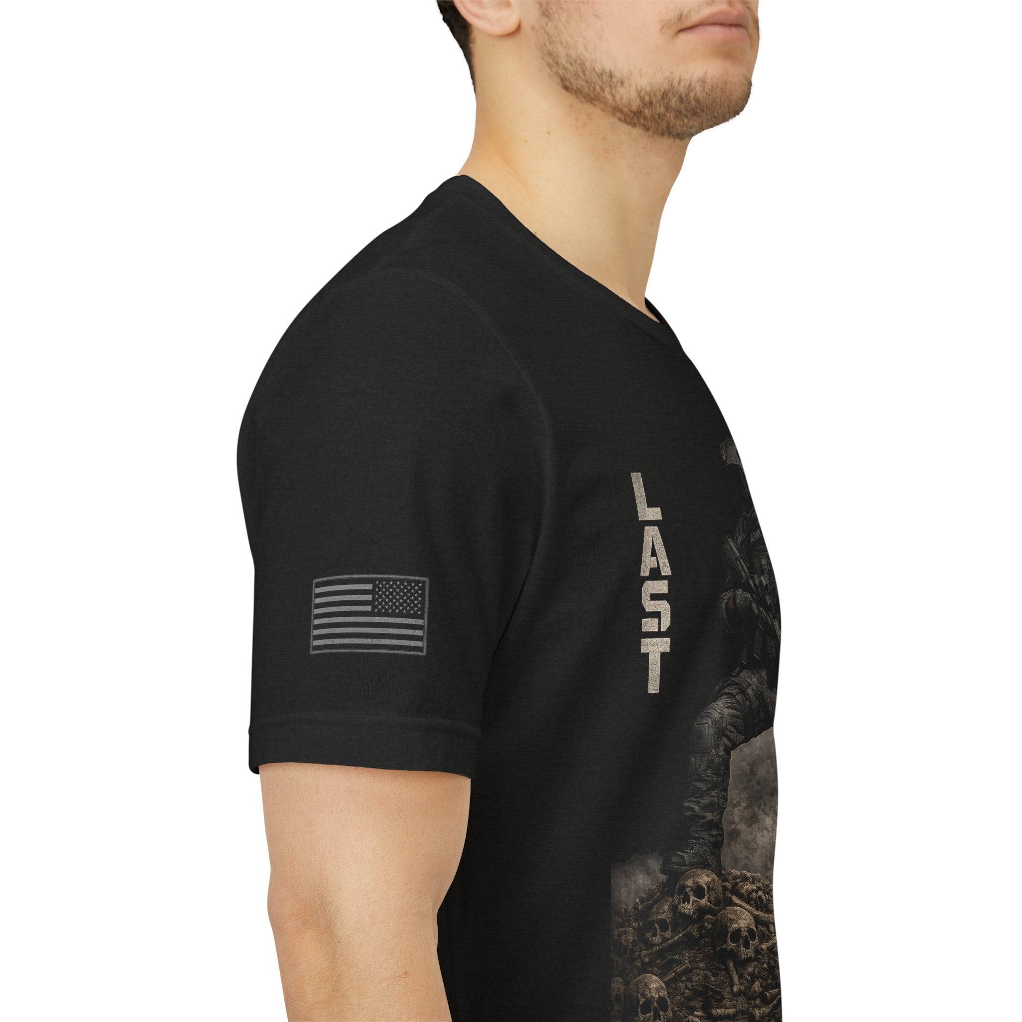 Last Gunfighter Infantry Inspired Patriotic T-Shirt | Ironsight Syndicate