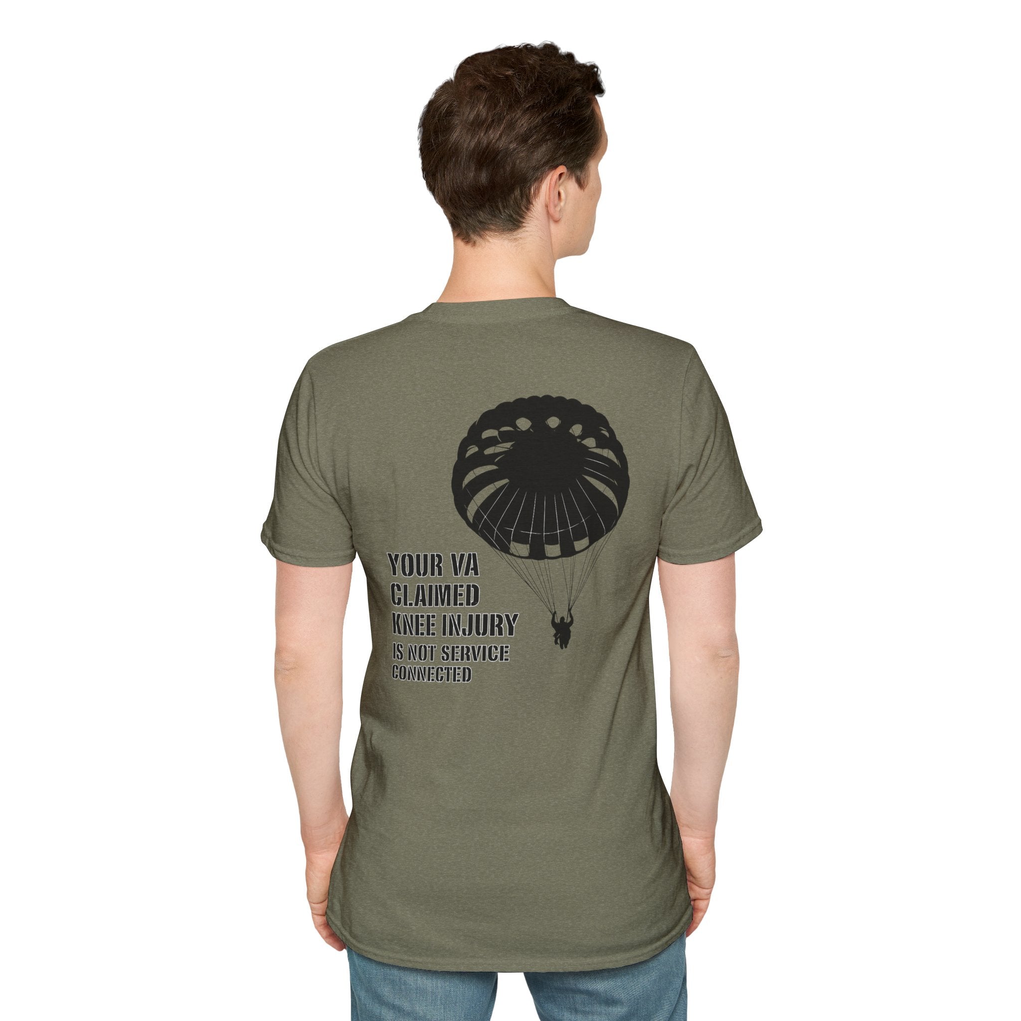 VA Knee injury claim is not service connected T-Shirt | Ironsight Syndicate
