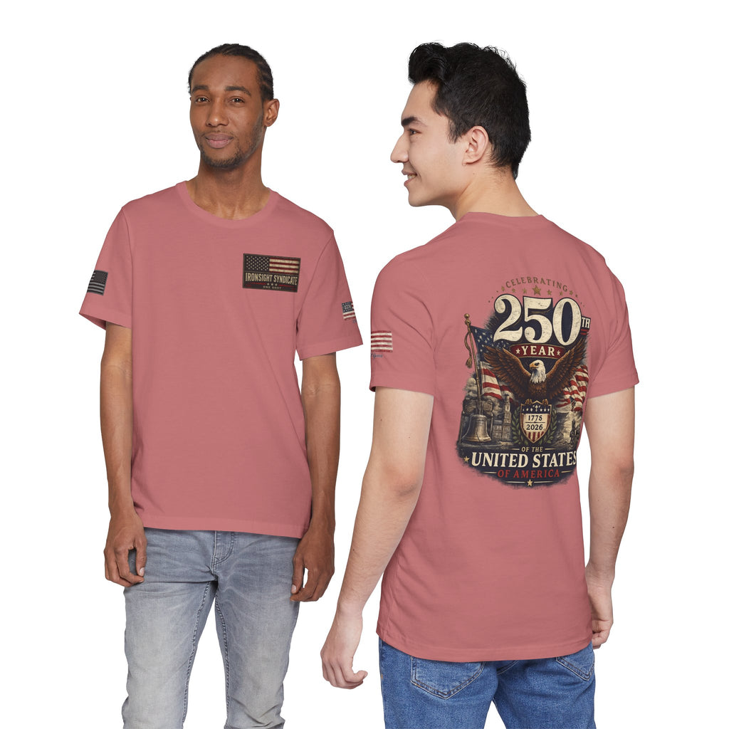 America 250th Anniversary T-Shirt | Patriotic Eagle & American Flag Shirt | 1776-2026 United States Tee