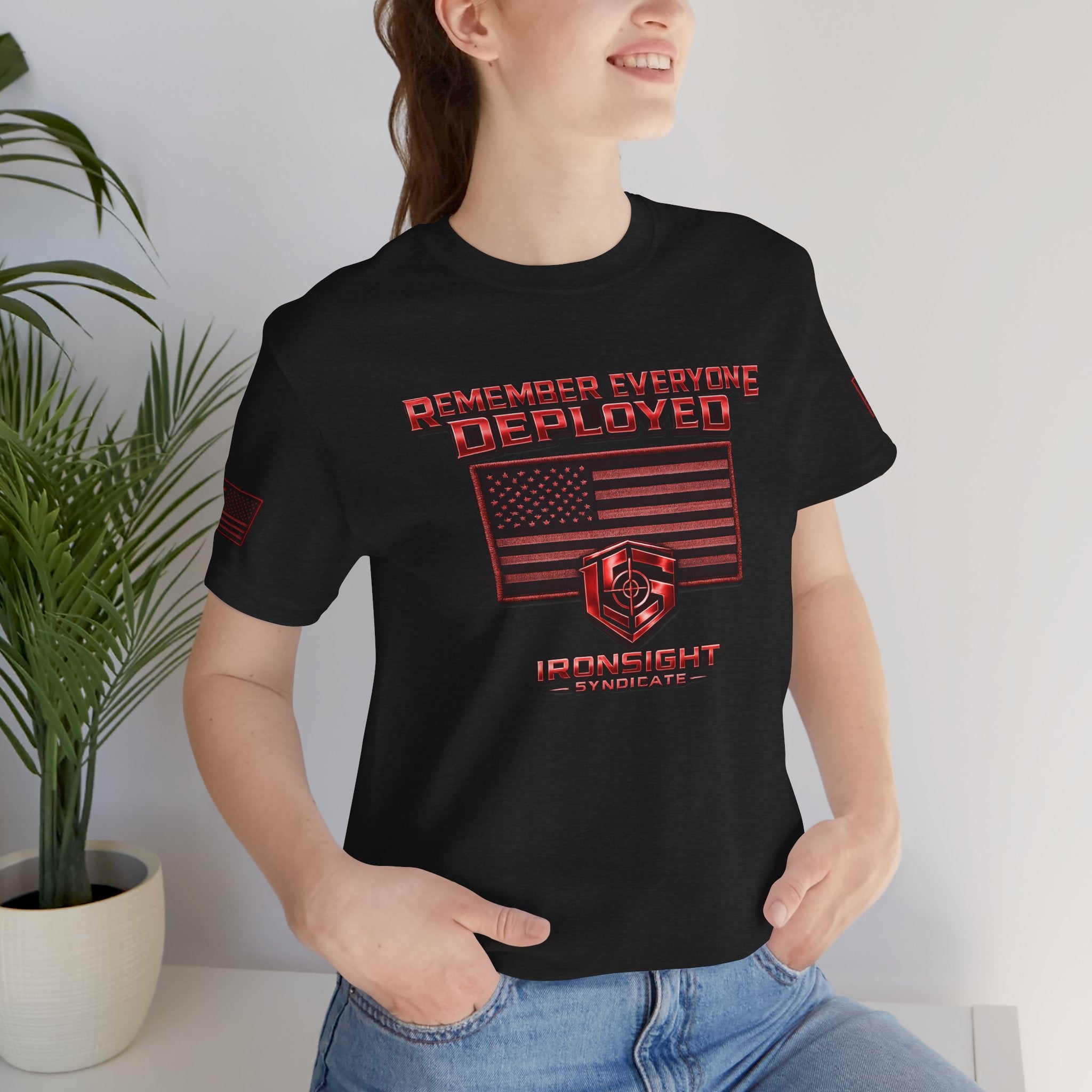 Remember Everyone Deployed (R.E.D.) Patriotic T-Shirt | Ironsight Syndicate