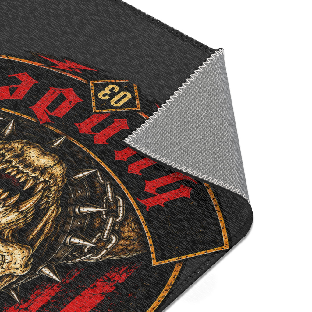 Teufel Hunden Area Rug — Military Honor Floor Mat