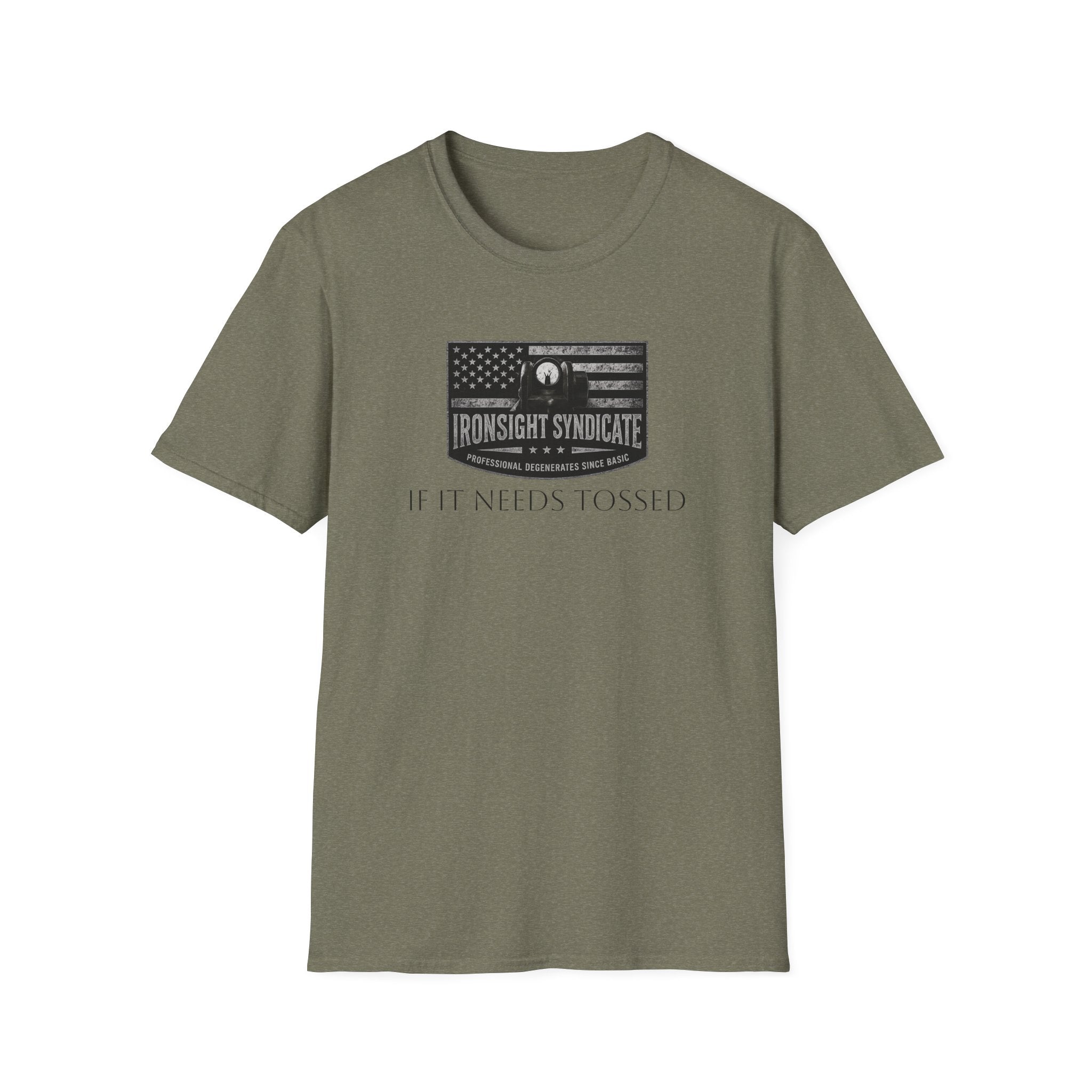 Toss It.  Funny Hand Grenade Tee