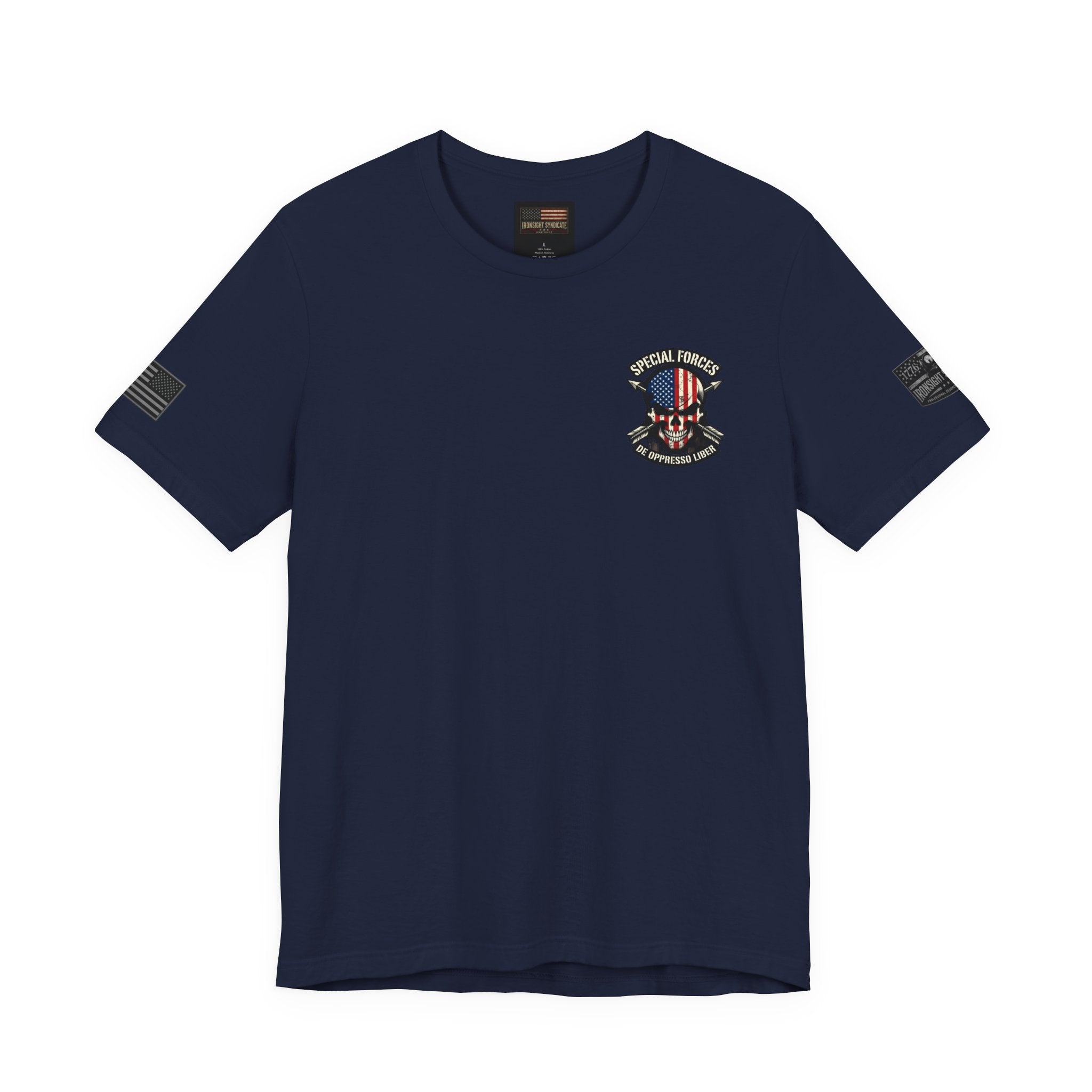 Special Forces De Oppresso Liber T-Shirt — Military Graphic Tee — Ironsight Syndicate
