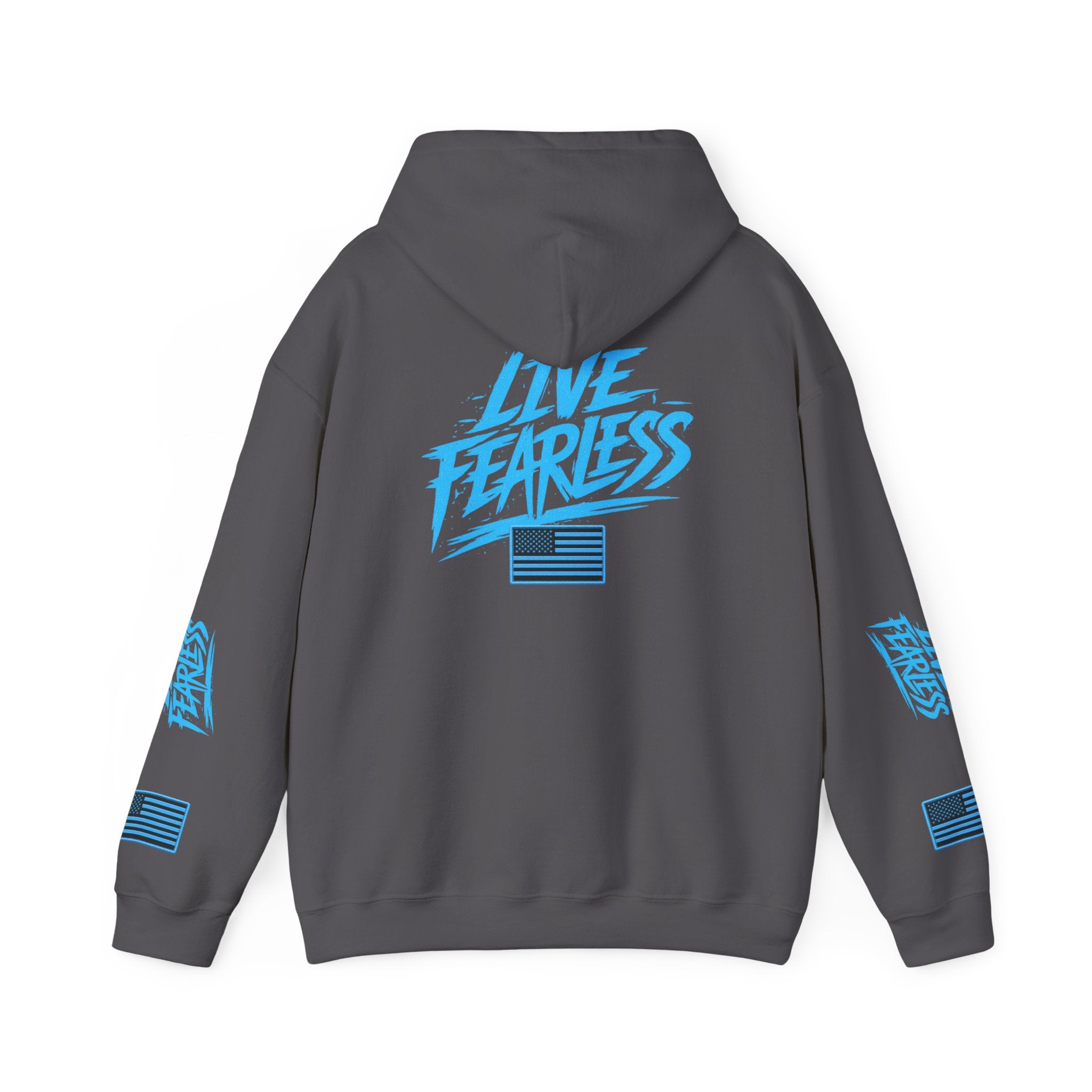 Live Fearless Hoodie | Premium Heavy Weight-Military-Inspired Patriotic Hoodie | Ironsight Syndicate
