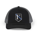 Law Enforcement/Police Snapback Trucker Cap | Patriotic USA Snapback Mesh Cap for Veterans & Patriots