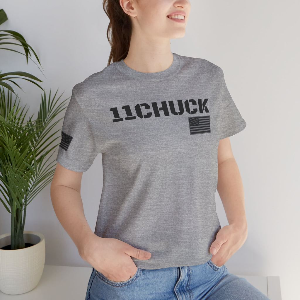 11Chuck Indirect Fire Infantryman Inspired Patriotic T-Shirt
