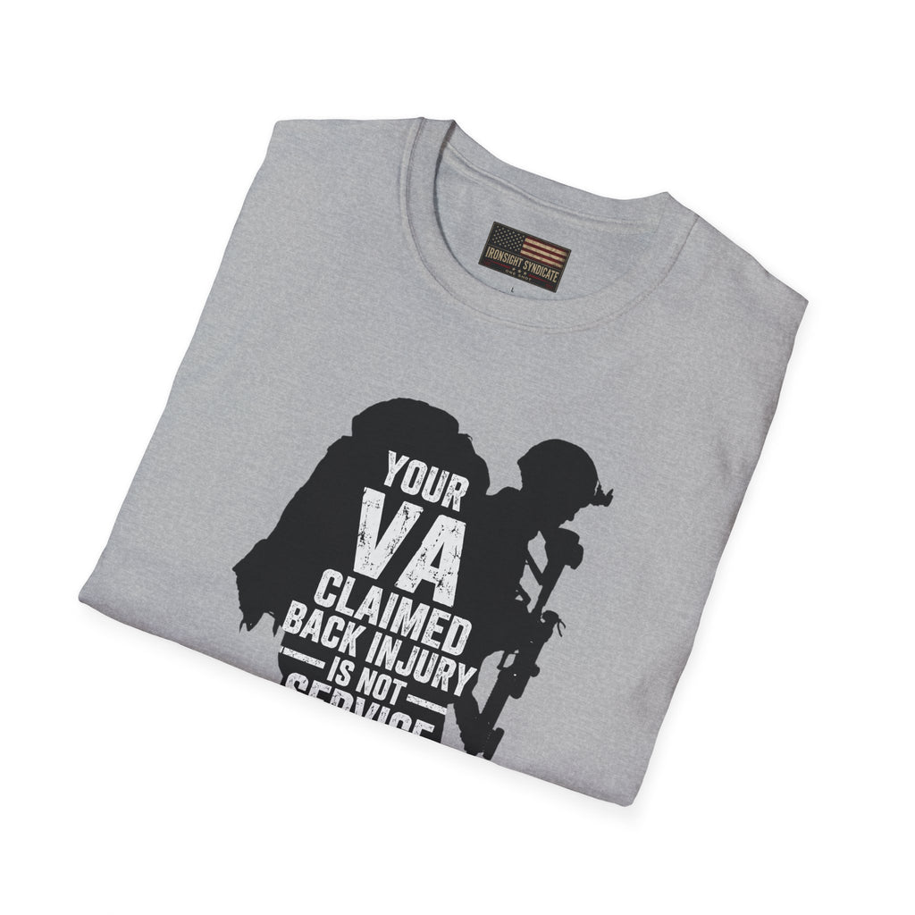 VA Claim Denied Graphic Front T-Shirt