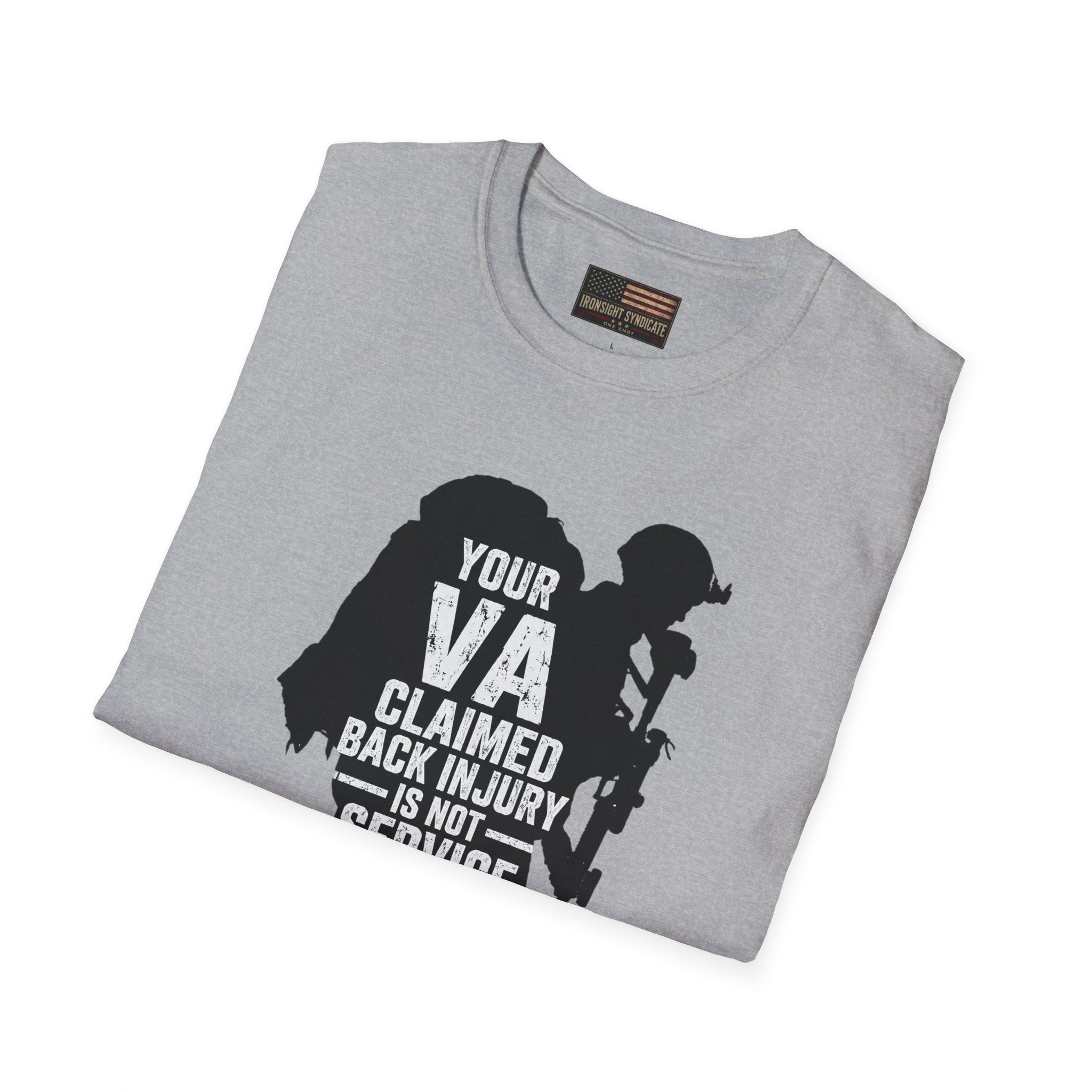 VA Claim Denied Graphic Front T-Shirt
