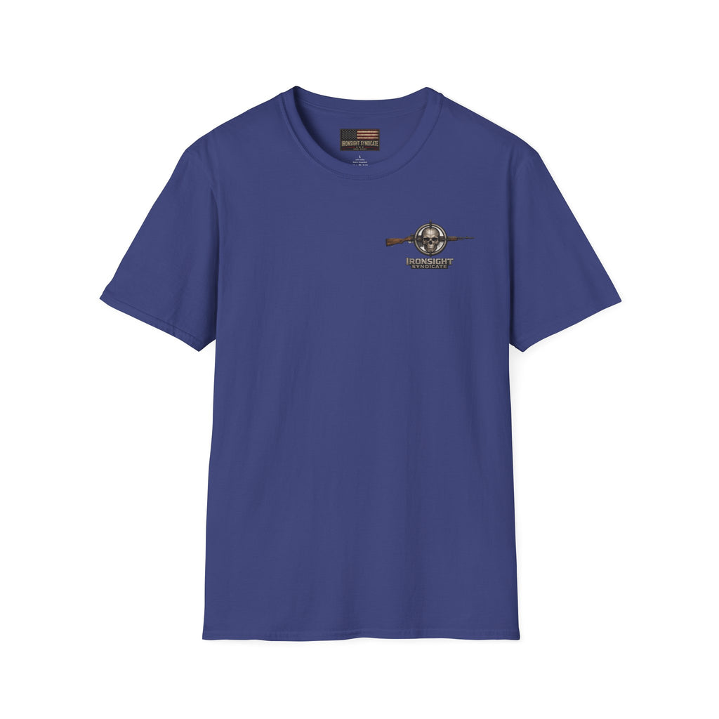 VA Knee injury claim is not service connected T-Shirt | Ironsight Syndicate