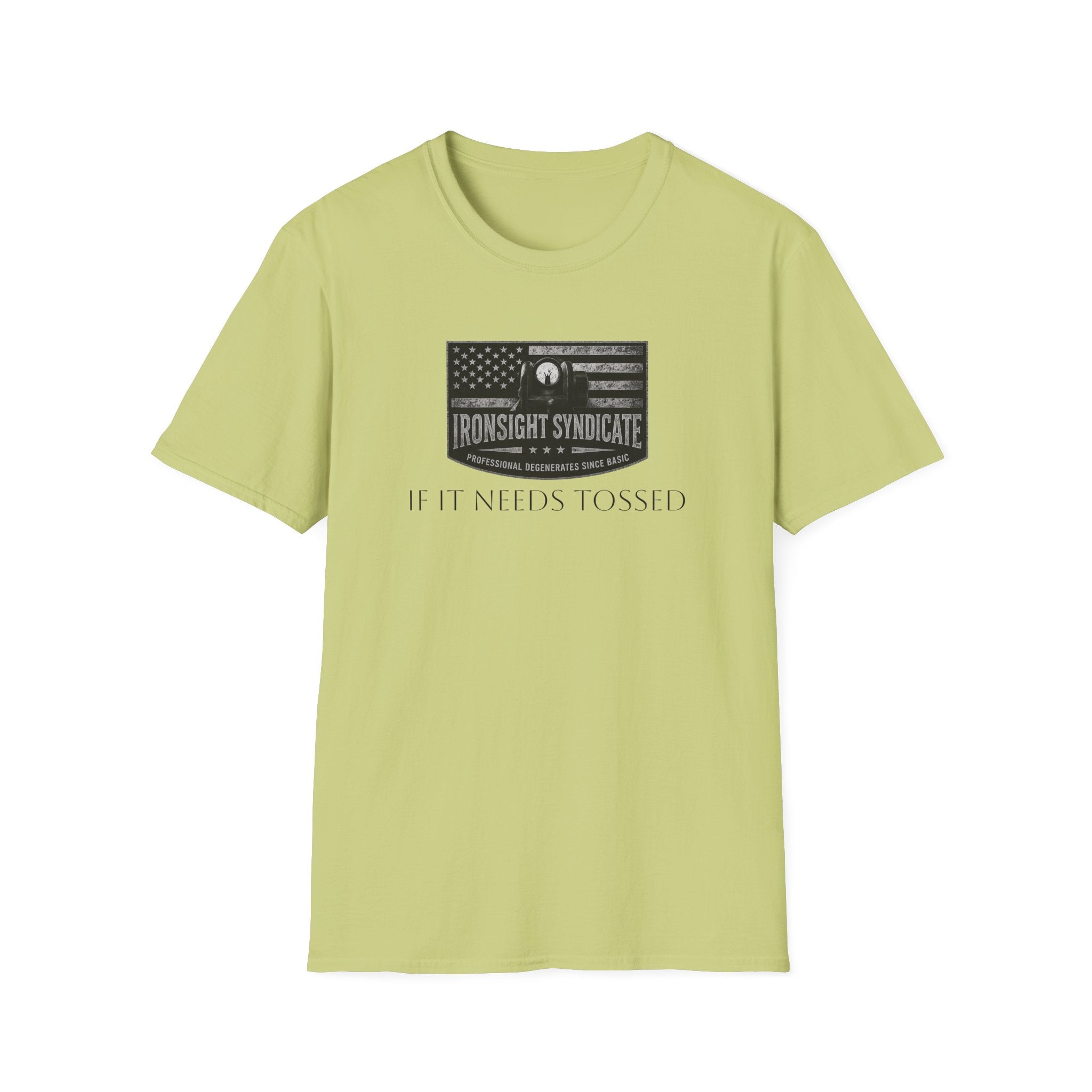 Toss It.  Funny Hand Grenade Tee