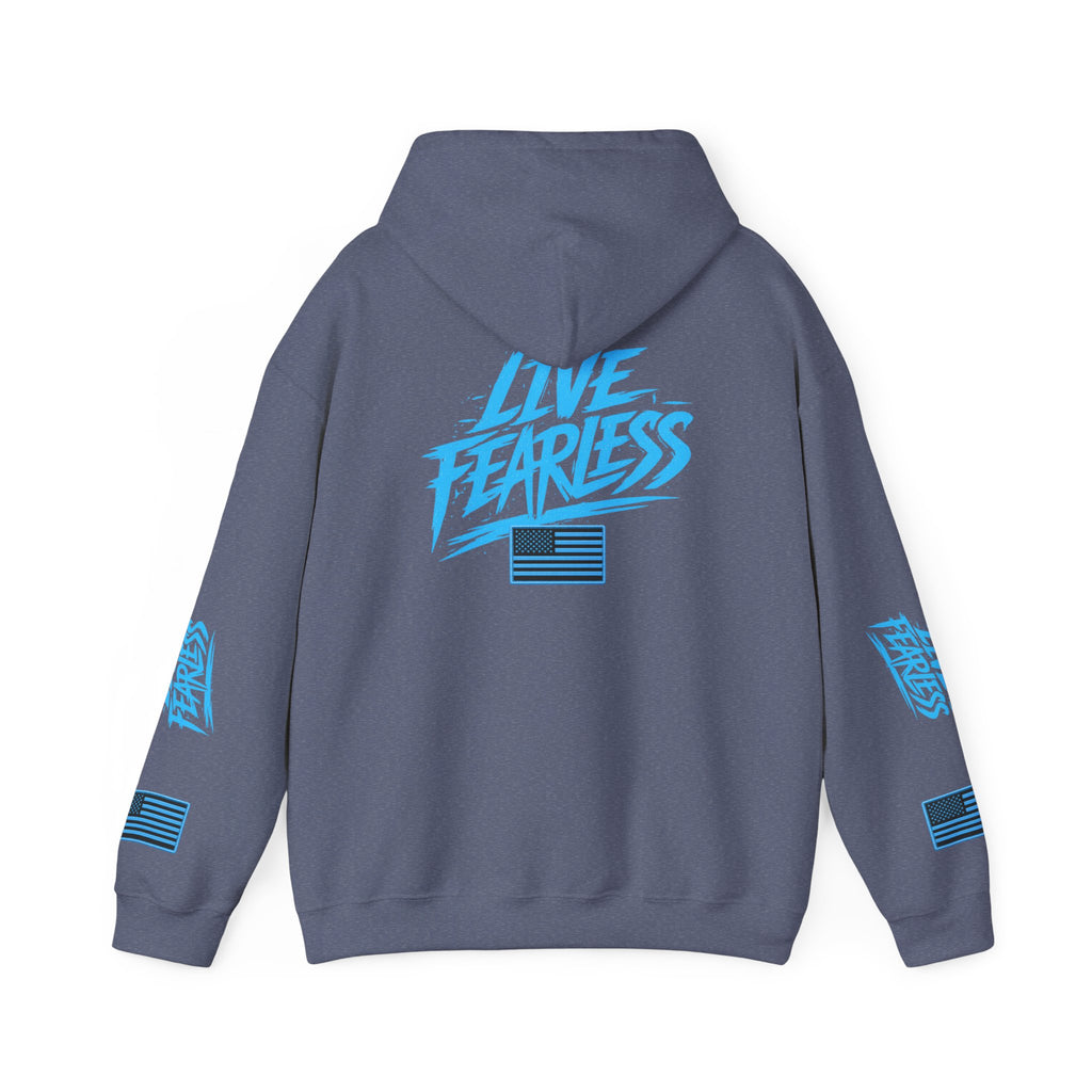 Live Fearless Hoodie | Premium Heavy Weight-Military-Inspired Patriotic Hoodie | Ironsight Syndicate