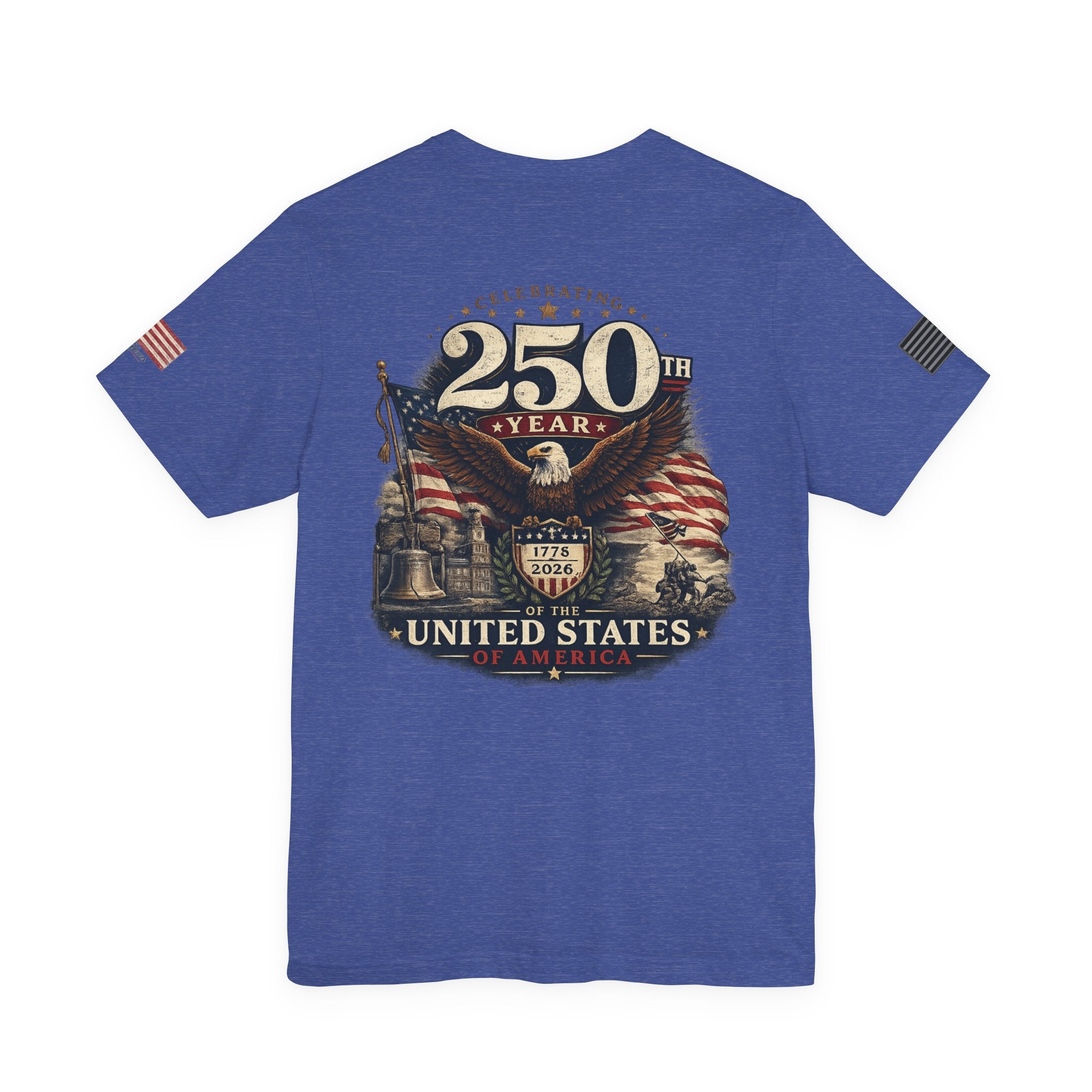 America 250th Anniversary T-Shirt | Patriotic Eagle & American Flag Shirt | 1776-2026 United States Tee