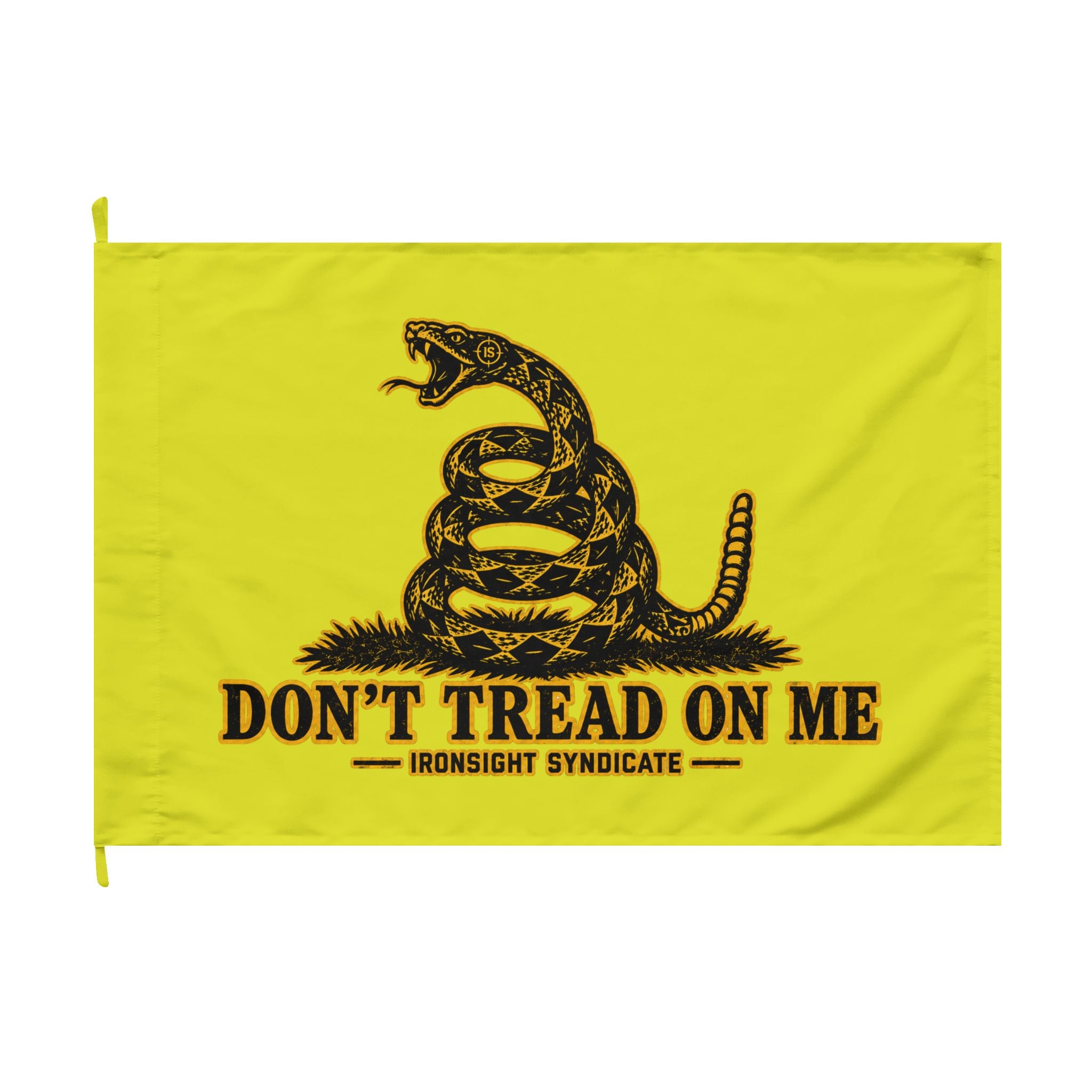 Don't Tread On Me Double-Sided Flag - Gadsden Snake Liberty Banner - 36 x 24 in | Ironsight Syndicate