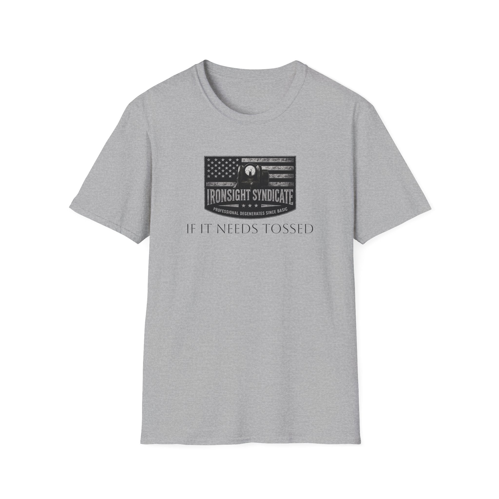 Toss It.  Funny Hand Grenade Tee