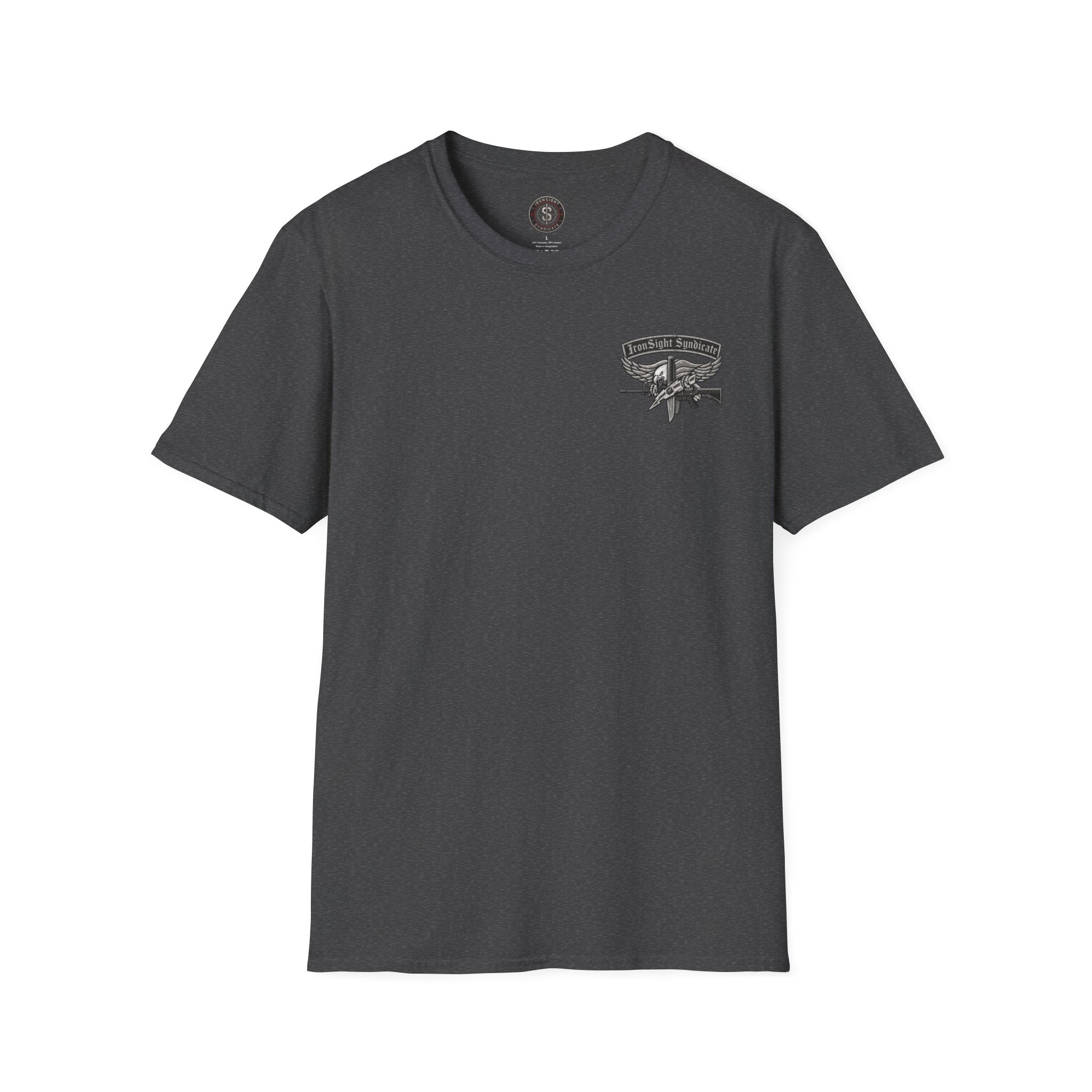 SWAT Eagle T-Shirt — "IronSight Syndicate"  T-Shirt | Patriotic Military Graphic Tee for Veterans & Patriots, Adult (13 and up), unisex
