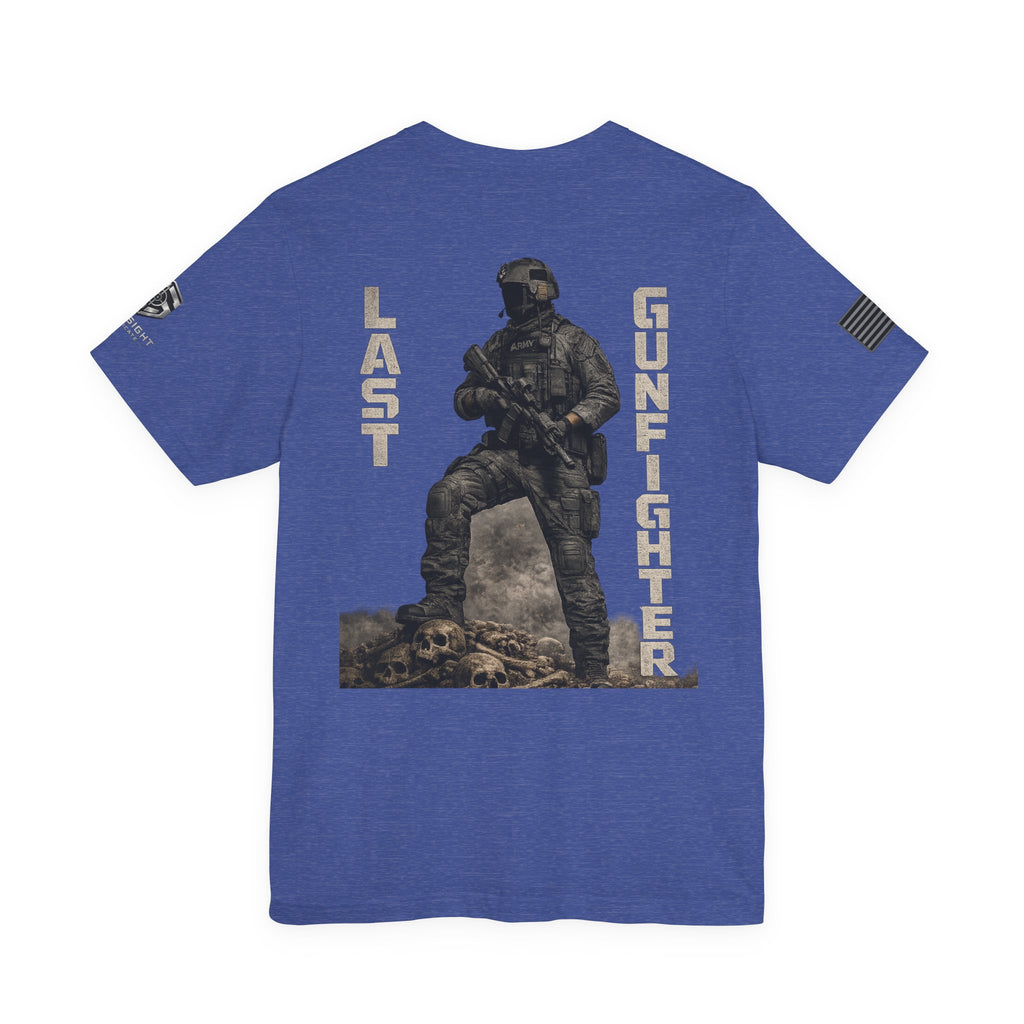 Last Gunfighter Infantry Inspired Patriotic T-Shirt | Ironsight Syndicate