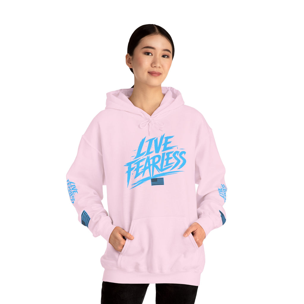 Live Fearless Hoodie | Premium Heavy Weight-Military-Inspired Patriotic Hoodie | Ironsight Syndicate
