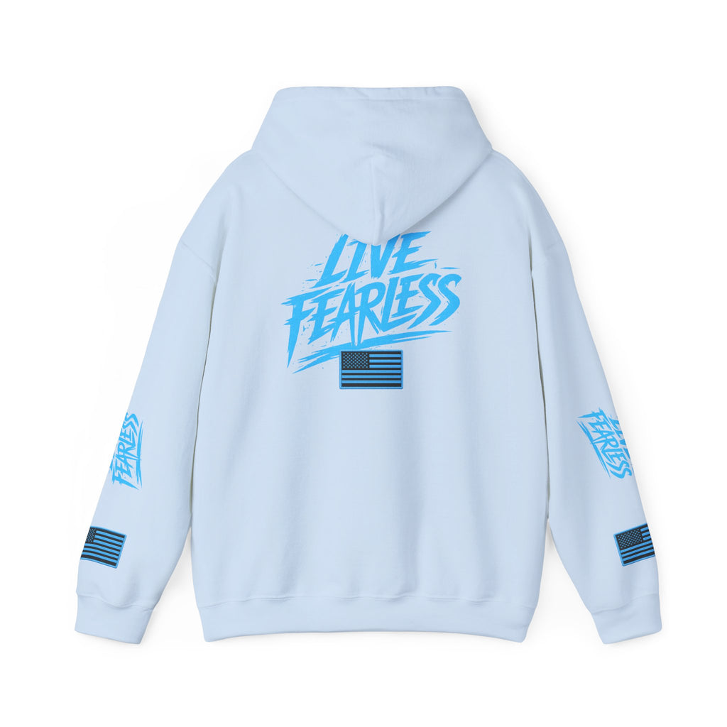 Live Fearless Hoodie | Premium Heavy Weight-Military-Inspired Patriotic Hoodie | Ironsight Syndicate
