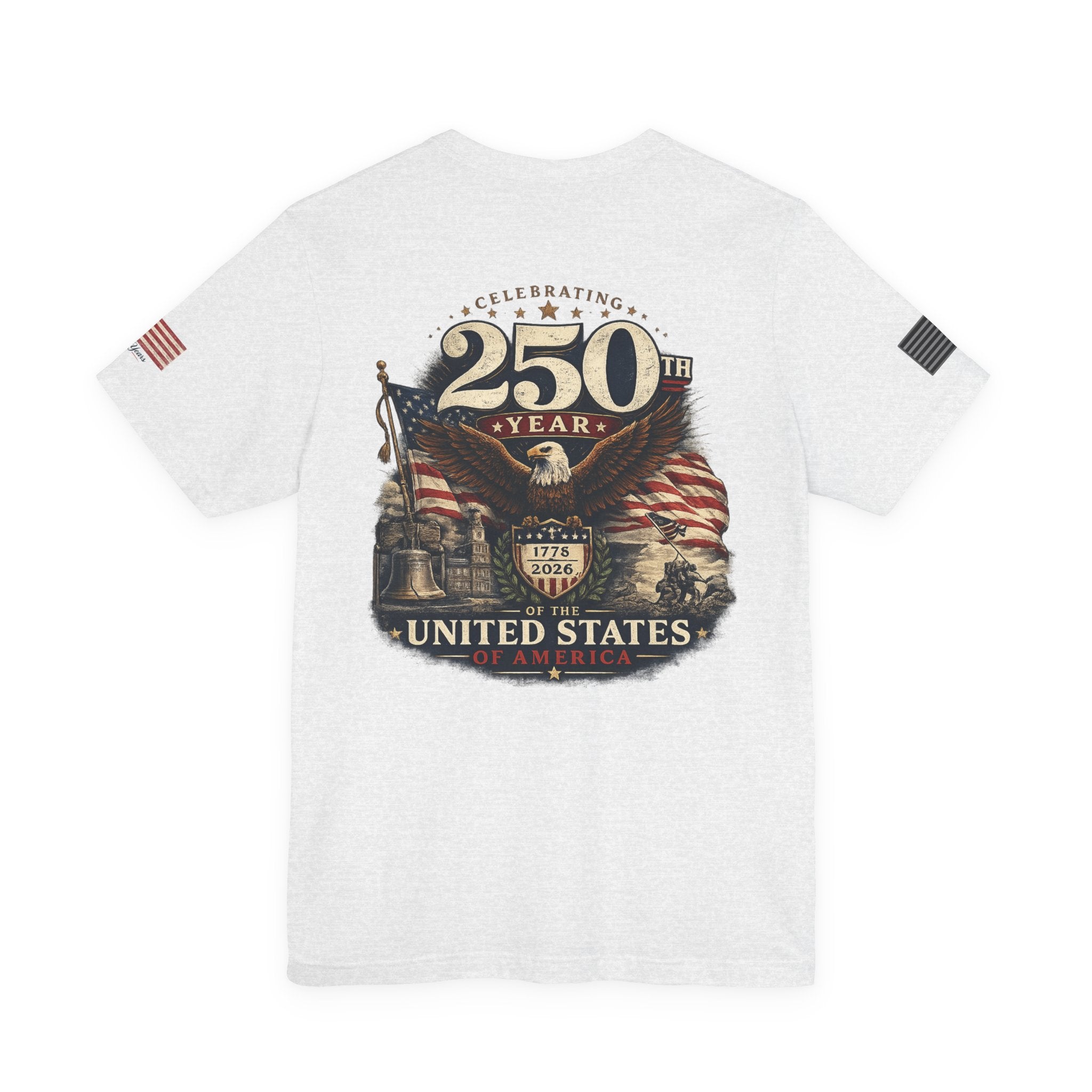 America 250th Anniversary T-Shirt | Patriotic Eagle & American Flag Shirt | 1776-2026 United States Tee