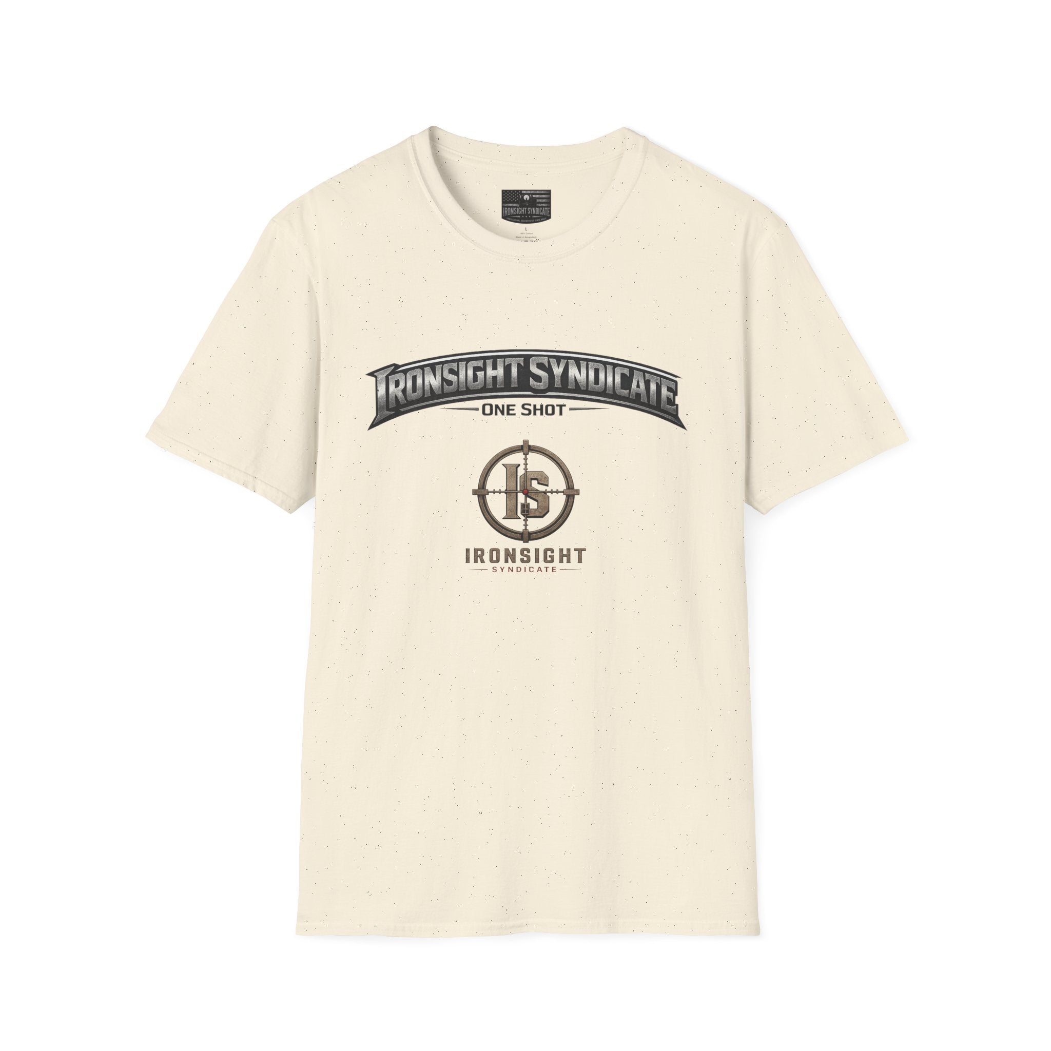 Red White and Blue Ironsight Syndicate T-Shirt, Adult (13 and up), unisex