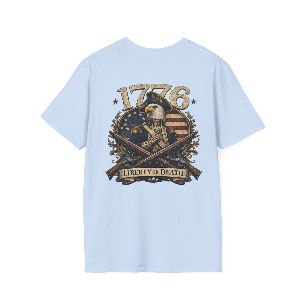 Bald Eagle 1776 Liberty or Death Tee