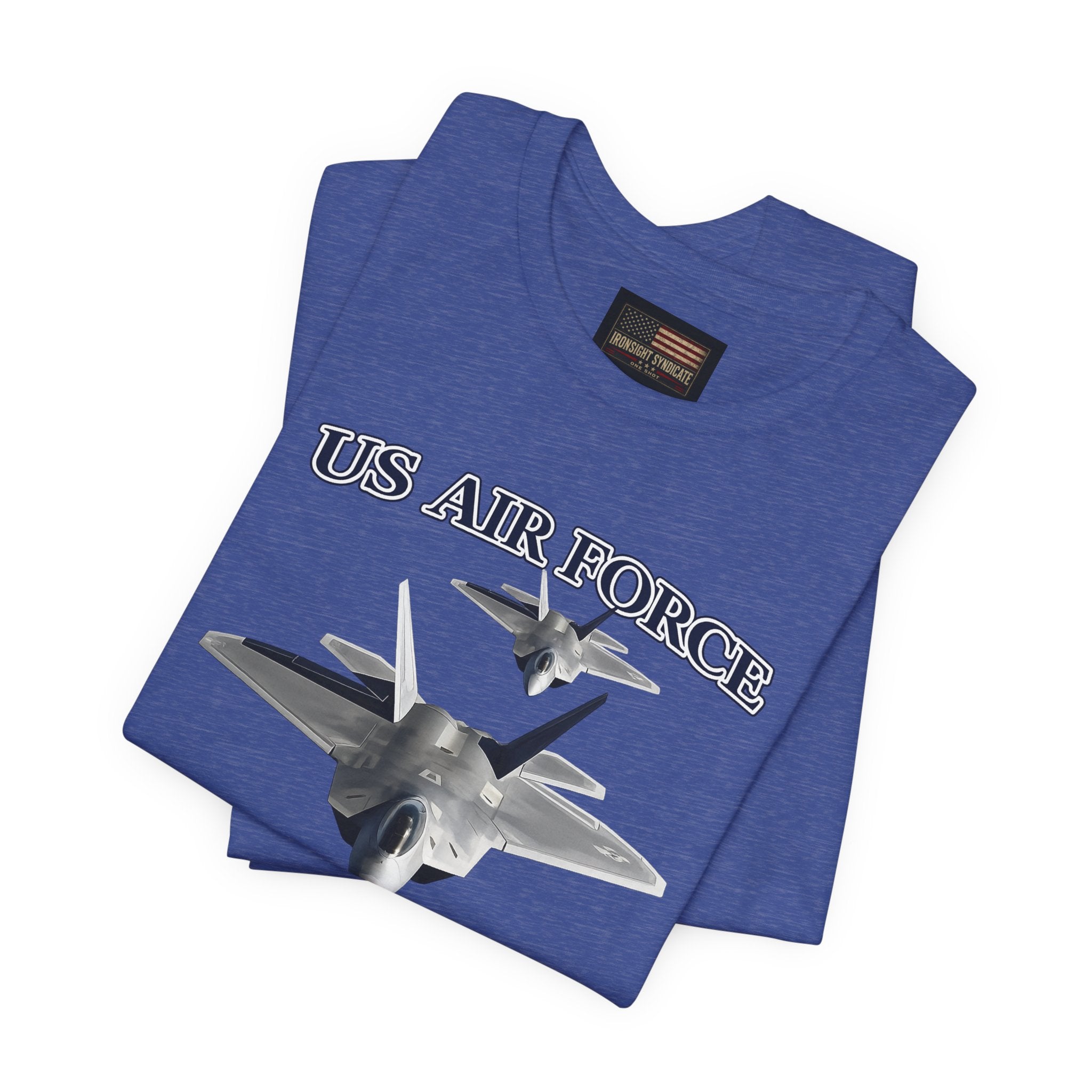 F-22 Raptor USAF Stealth Fighter Jet Graphic Tee – Premium Air Force Pride T-Shirt for Veterans & Active Duty