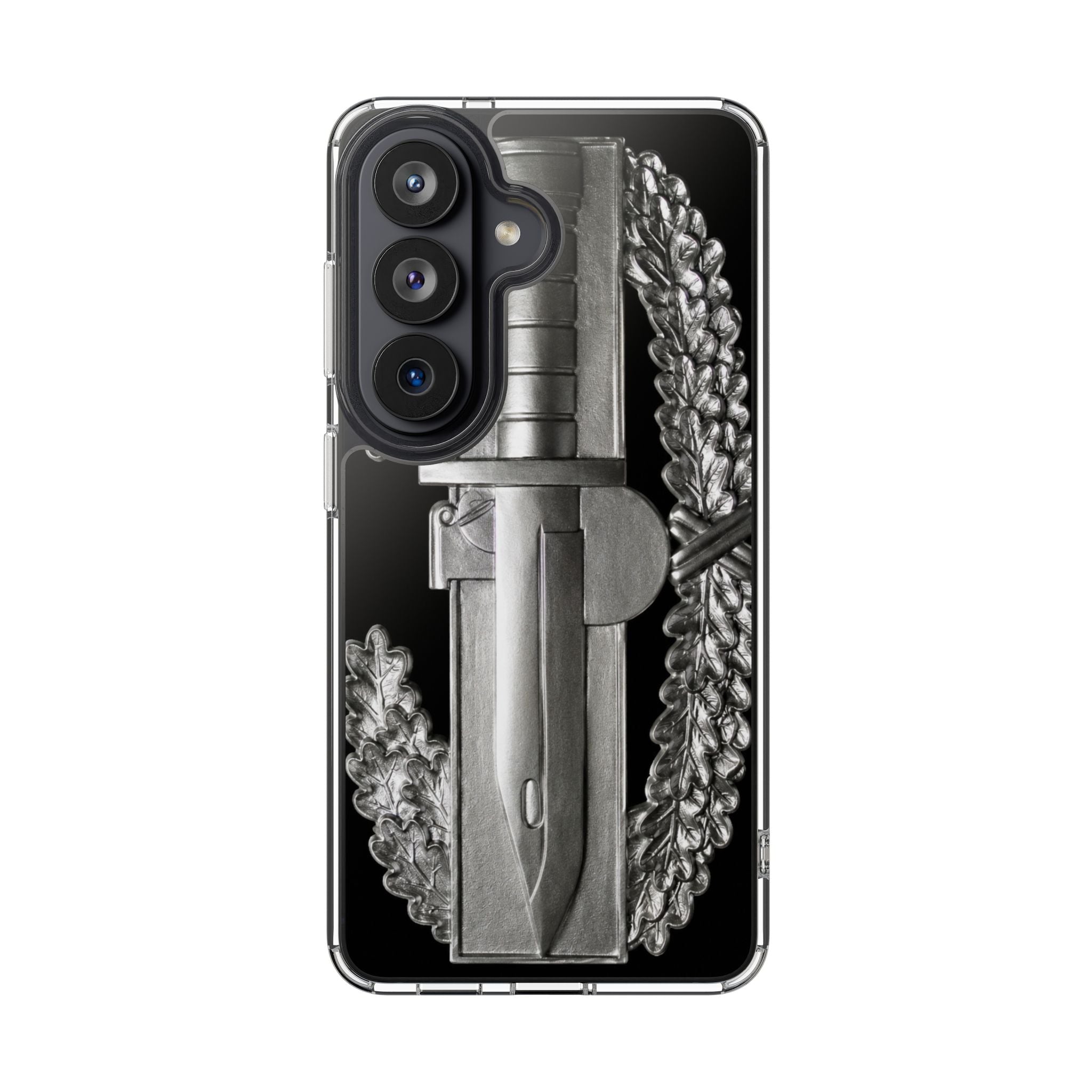 Army Combat Action Badge Clear Impact-Resistant Phone Case