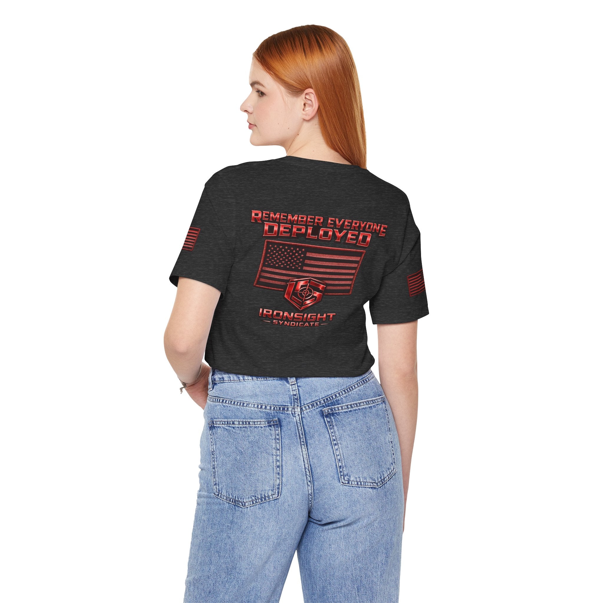 Remember Everyone Deployed (R.E.D.) Patriotic T-Shirt | Ironsight Syndicate