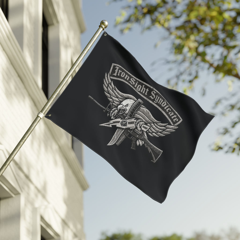 Double Sided SWAT Eagle Flag