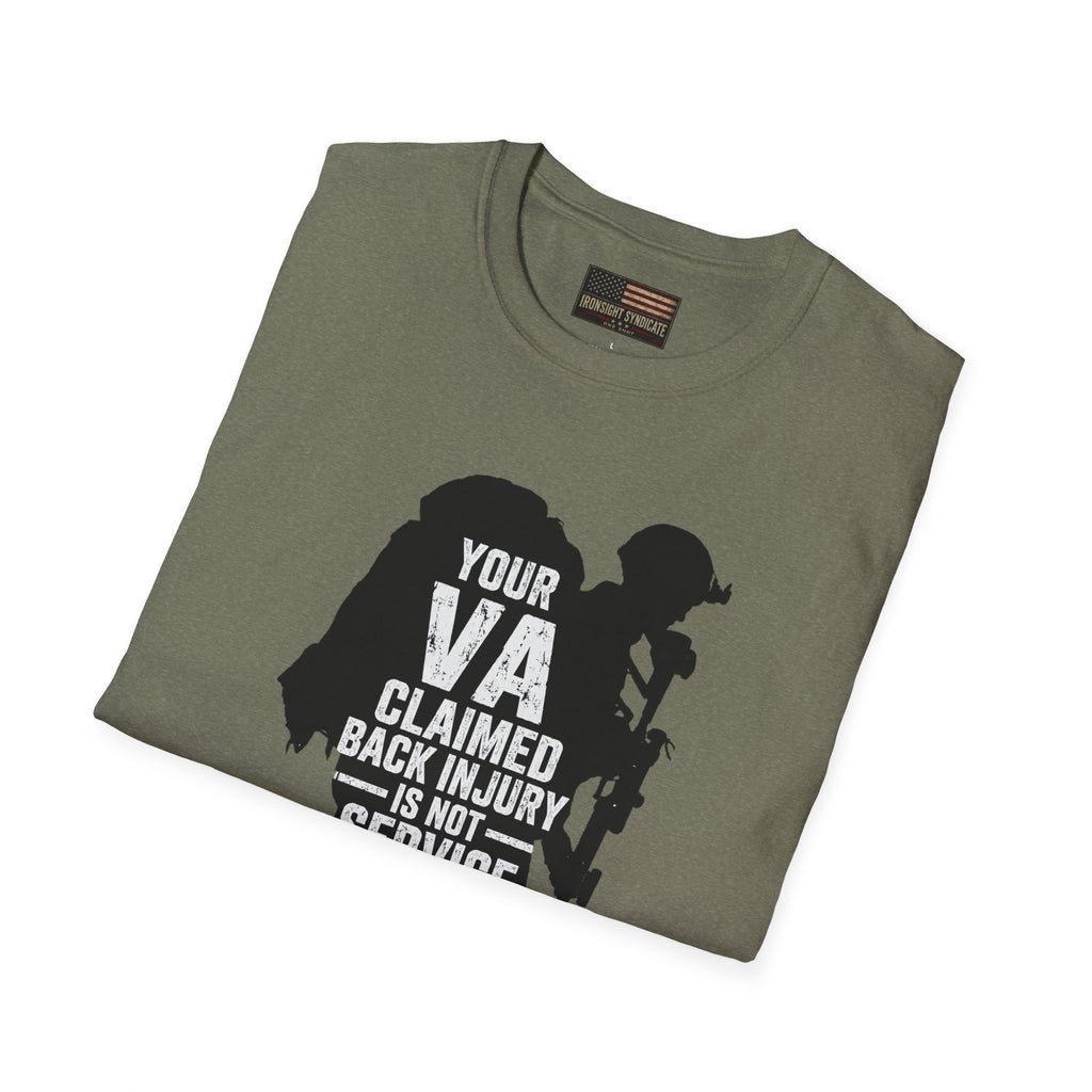 VA Claim Denied Graphic Front T-Shirt