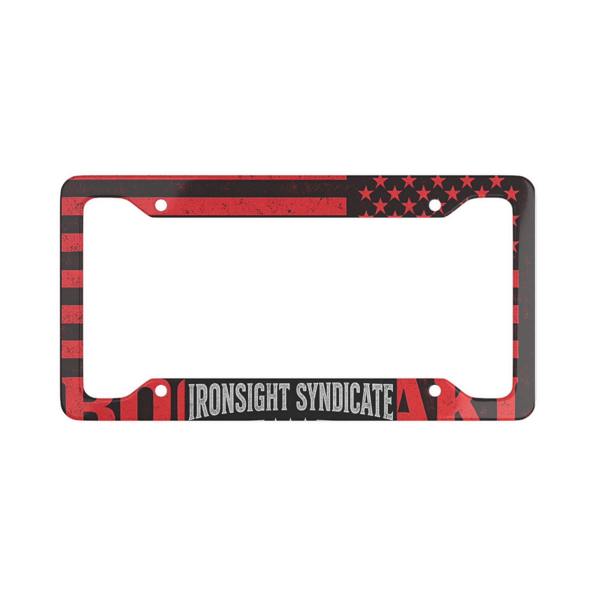 Syndicate License Plate Frame
