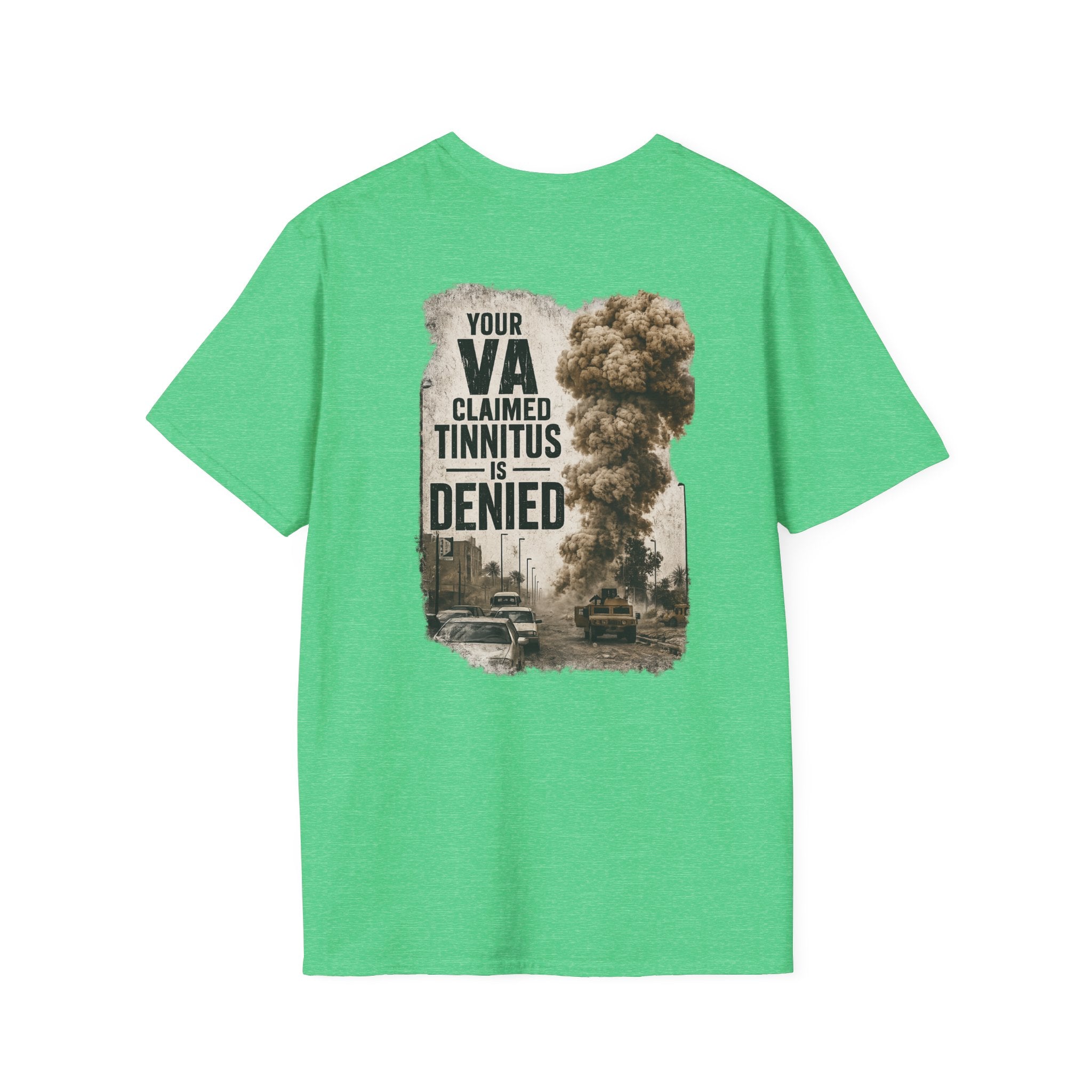 VA Tinnitus Claim Is Denied T-Shirt | Ironsight Syndicate