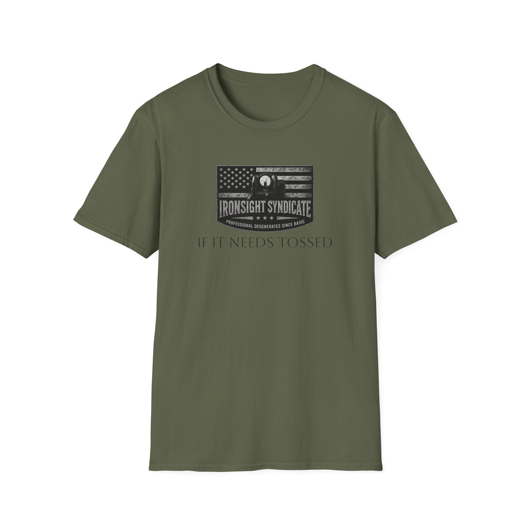 Toss It.  Funny Hand Grenade Tee