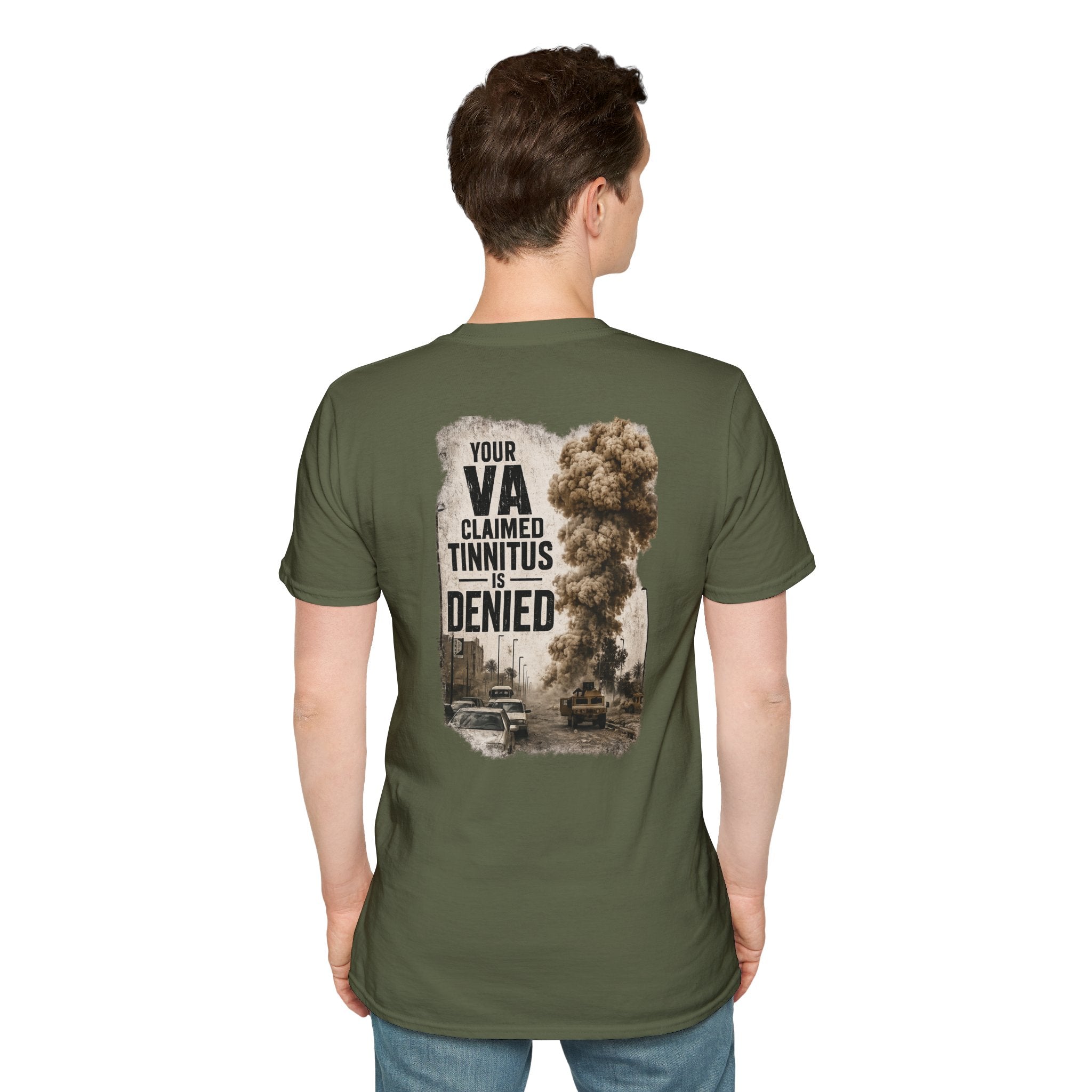 VA Tinnitus Claim Is Denied T-Shirt | Ironsight Syndicate