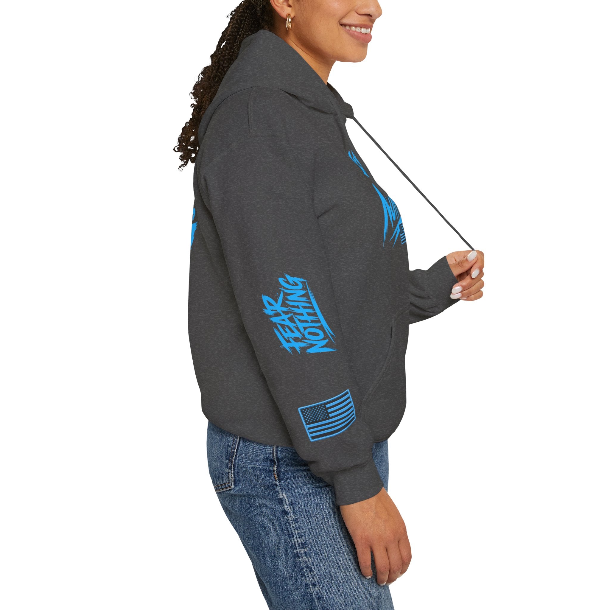 Fear Nothing Hoodie | Premium Military-Inspired Patriotic Hoodie | Ironsight Syndicate