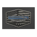 Combat Infantryman Badge Area Rug — Military Honor Floor Mat — Ironsight Syndicate