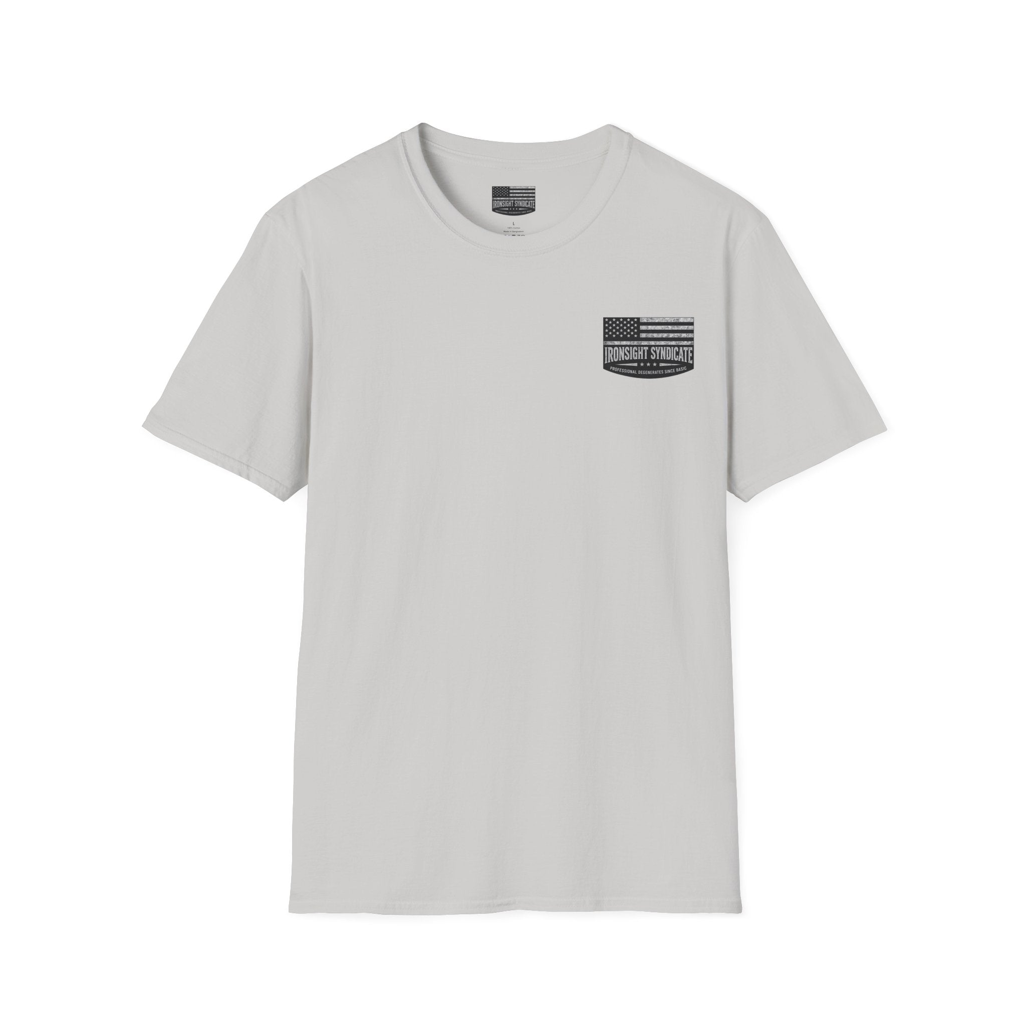 Machine Gun George Washington T-Shirt | Patriotic Military Graphic Tee for Veterans & Patriots, Adult (13 and up), unisex