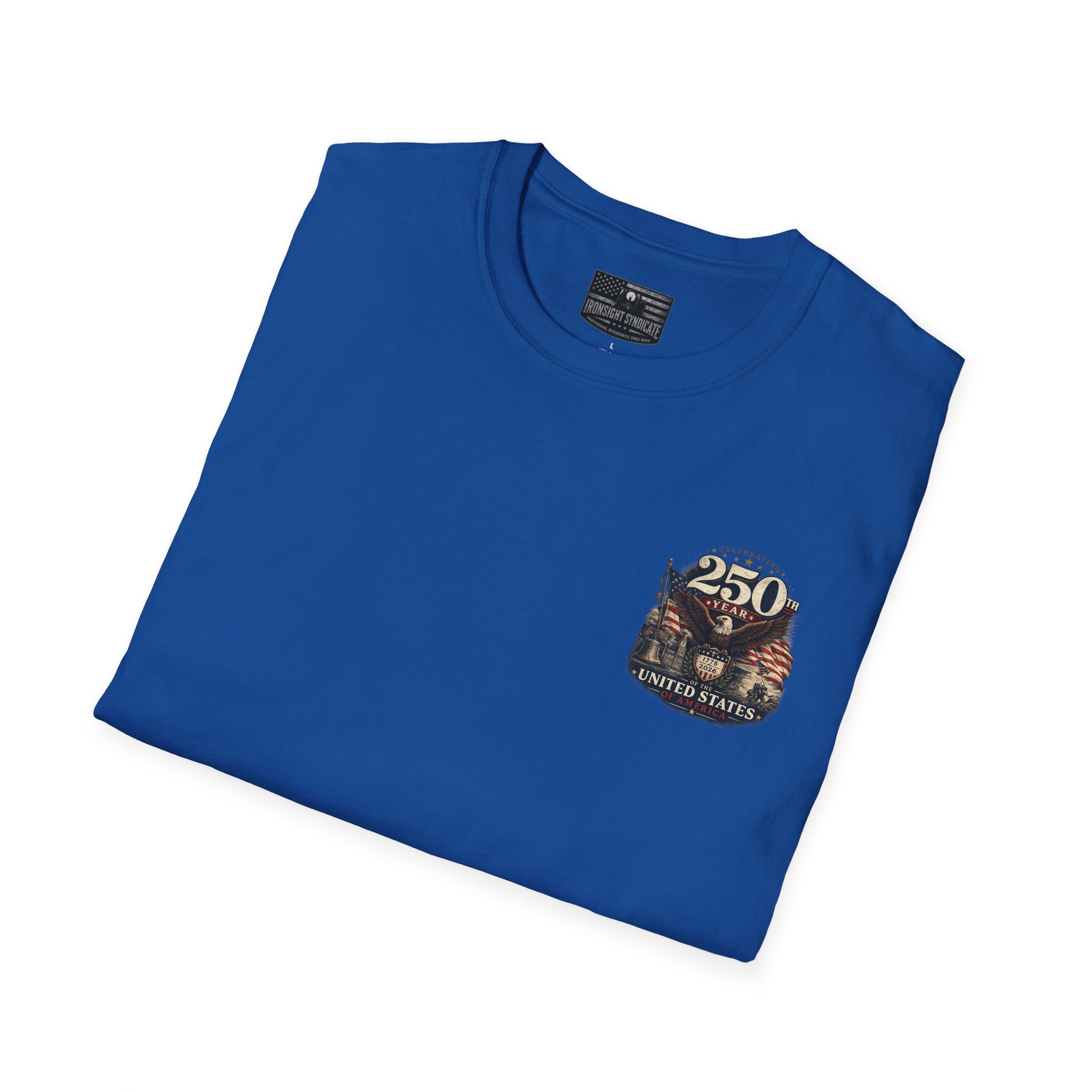 M1 Abrams Patriotic Ironsight Syndicate T-Shirt | Patriotic Military Graphic Tee for Veterans & Patriots, Adult (13 and up), unisex