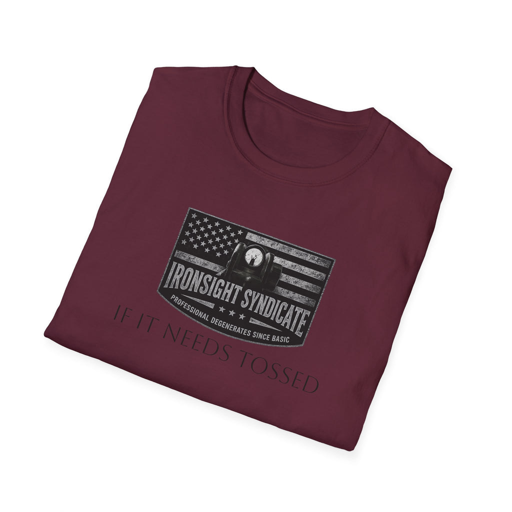 Toss It.  Funny Hand Grenade Tee