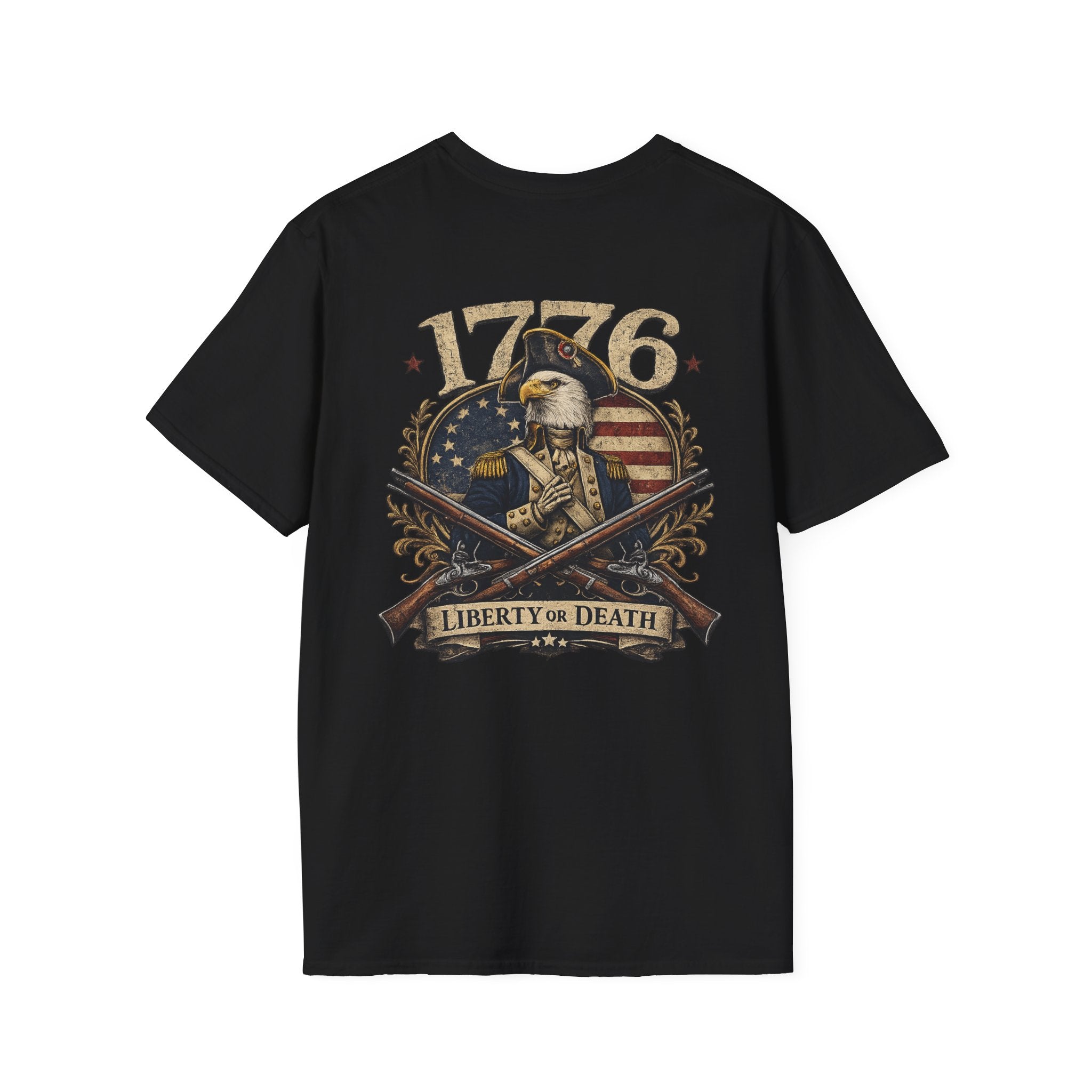 Bald Eagle 1776 Liberty or Death Tee