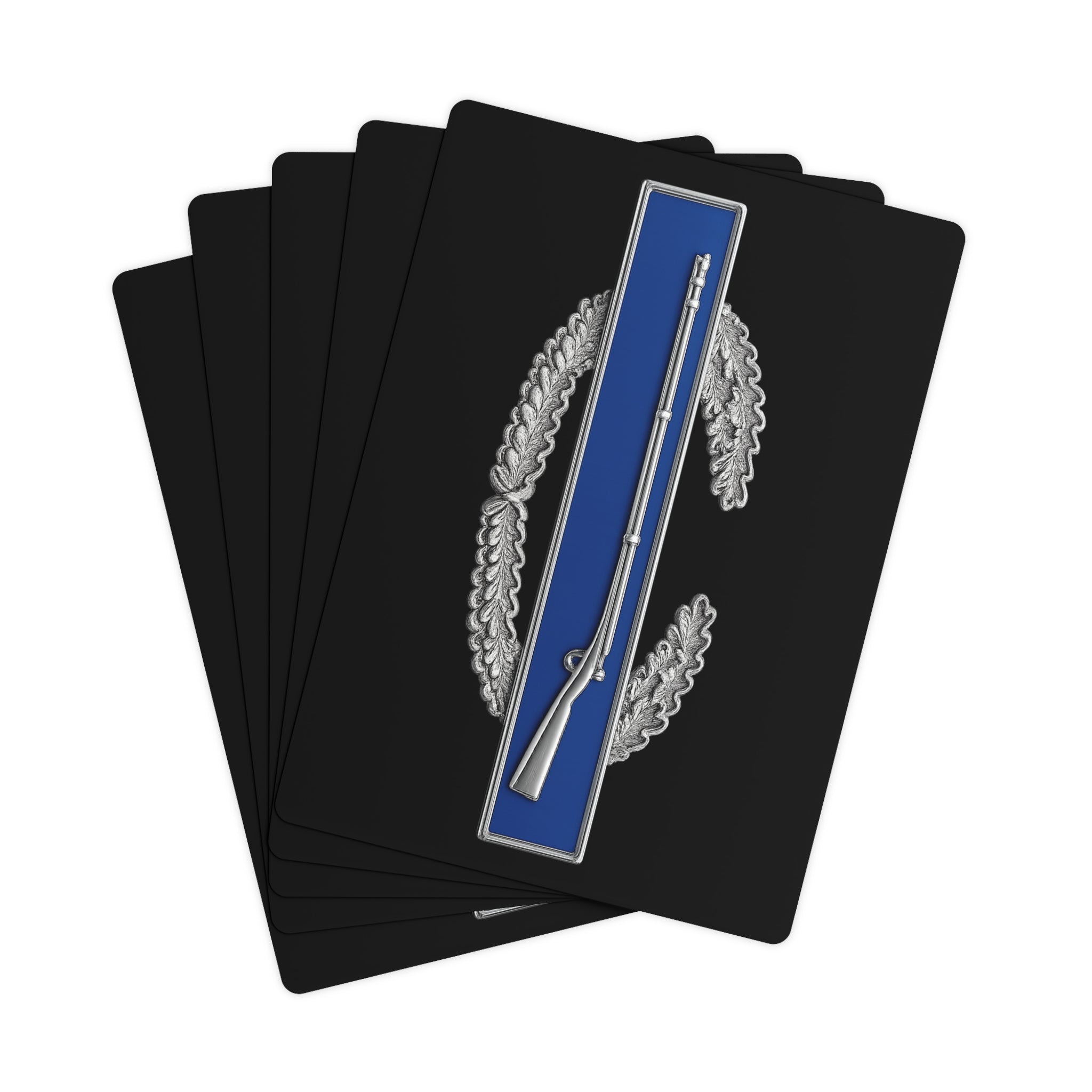 Combat Infantryman Badge Custom Death Cards — CIB Playing Cards — Ironsight Syndicate - View 3