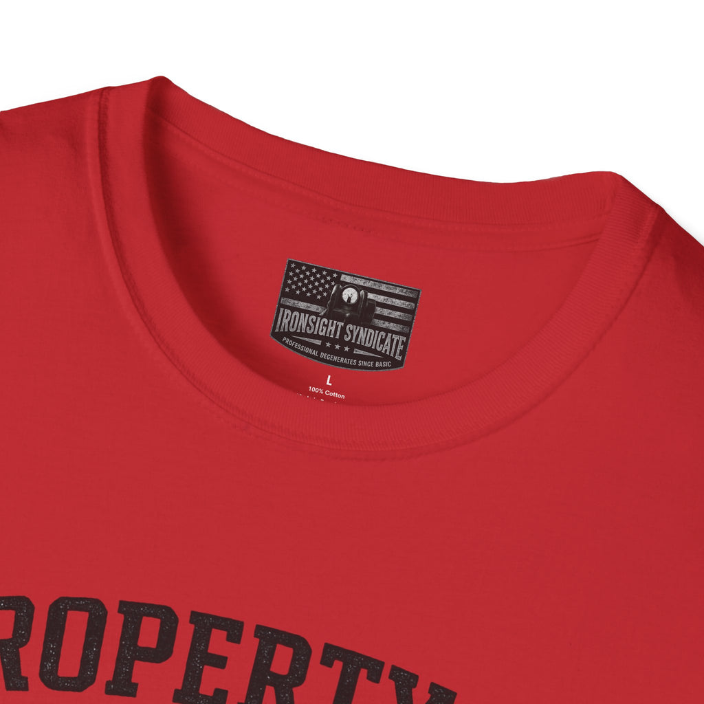 Fort Benning Athletic Tee  Ironsight Syndicate | Patriotic Military Graphic Tee for Veterans & Patriots, Adult (13 and up), unisex